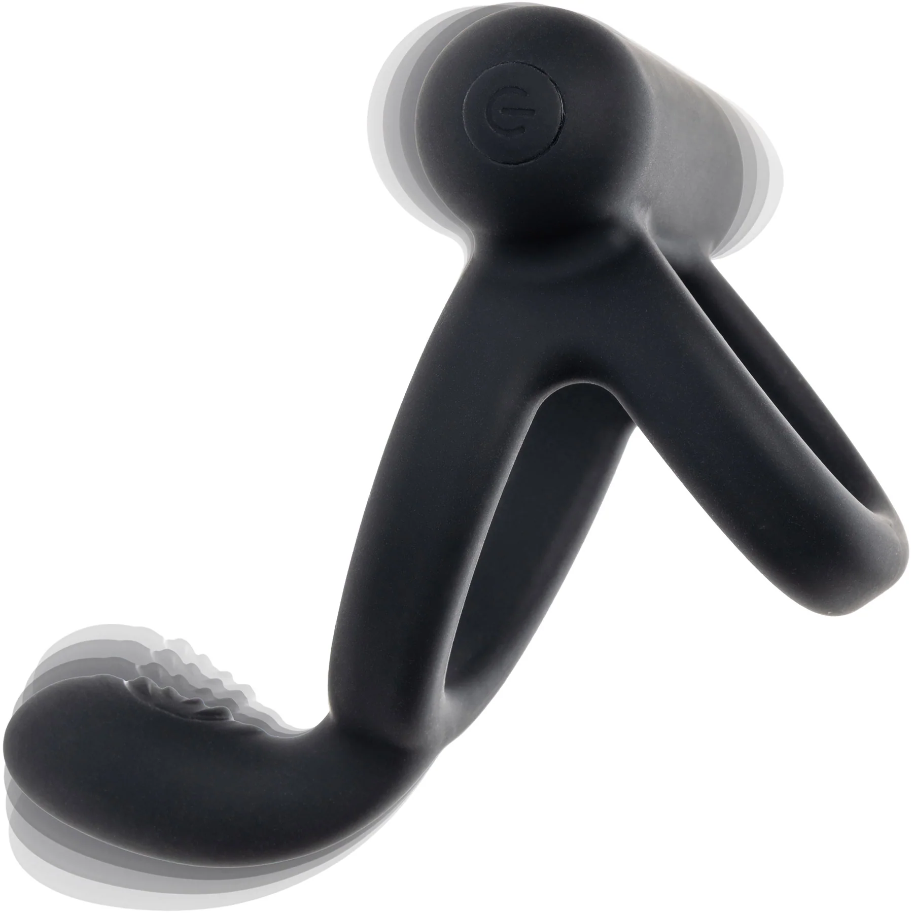 Closer™ Caress Intimate Vibrating Silicone Cock & Ball Ring - Image 6