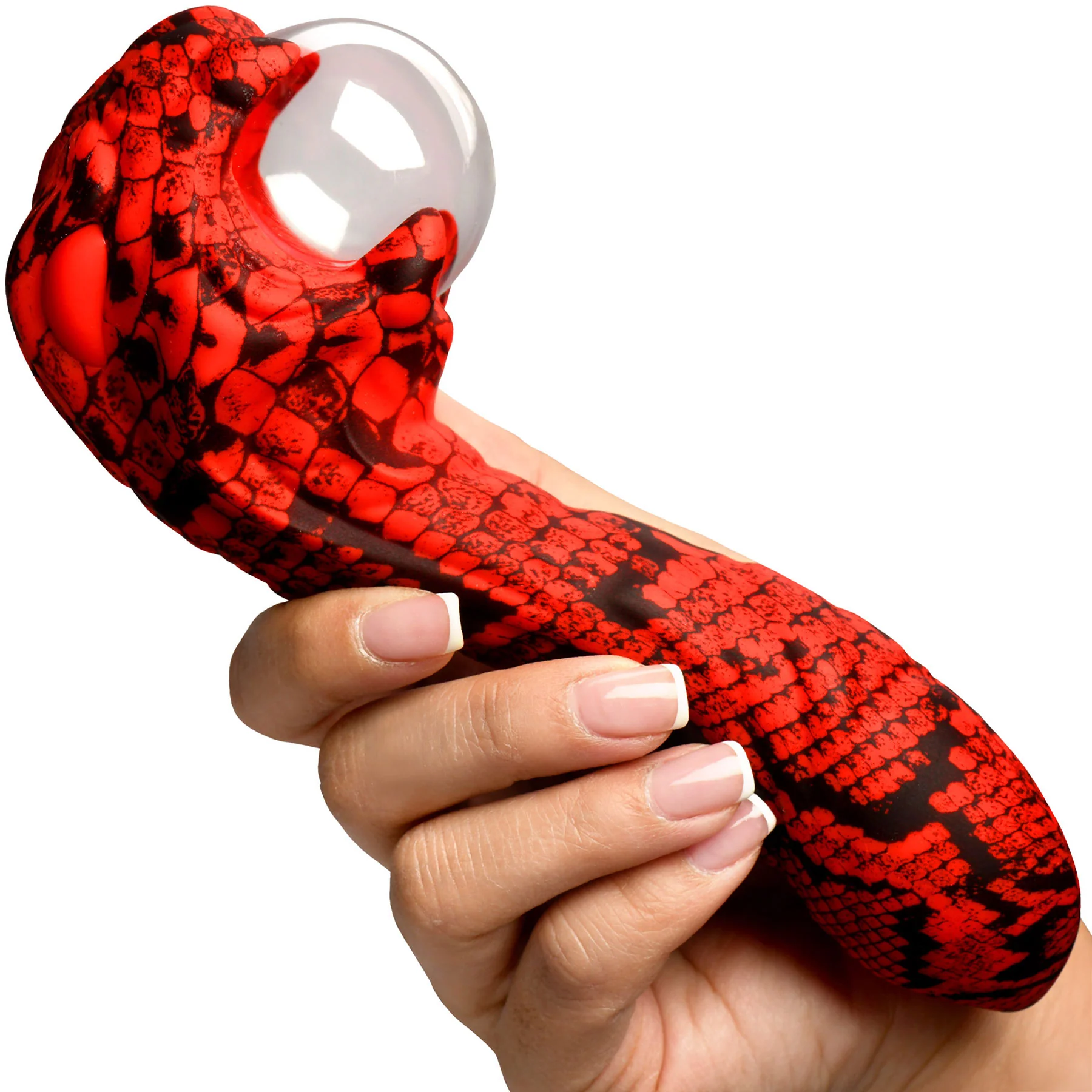 Cobra Rechargeable Silicone Dual Use Plasma Vibrator By Creature Cocks - Image 3