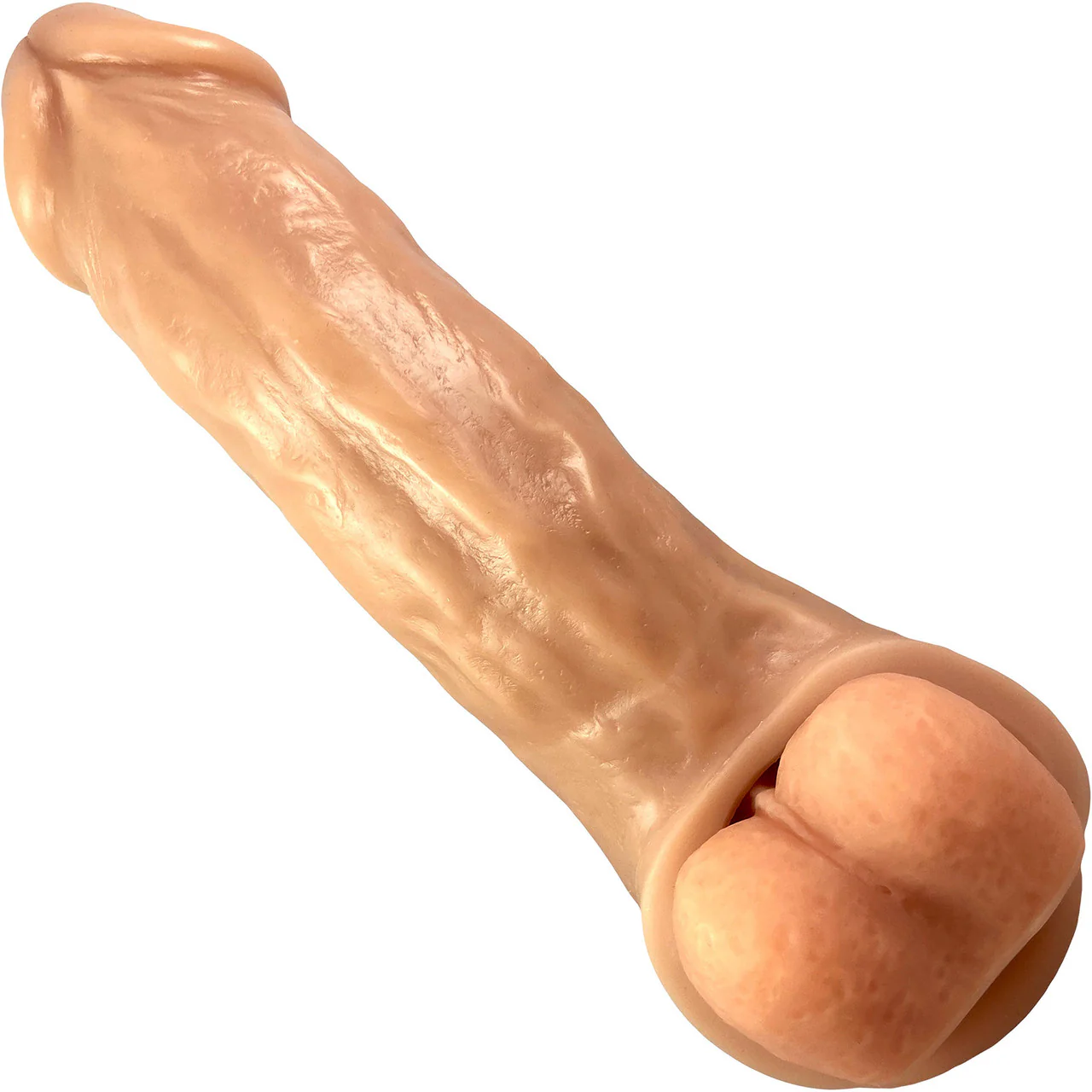 Colossus Silicone Penis Extender By Vixen - Vanilla - Image 6