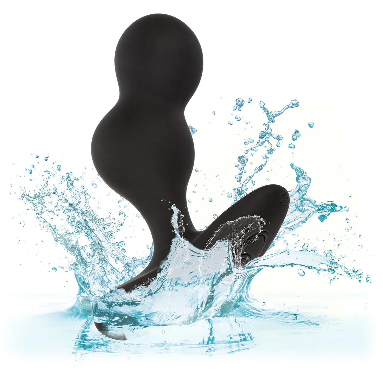 COLT Dual Power Probe Rechargeable Waterproof Silicone Anal Vibrator - Black - Image 5