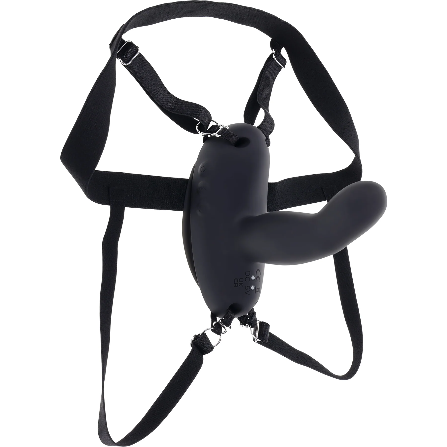 Come Closer Rechargeable Silicone Strap-On Vibrator With Remote By Evolved Novelties - Image 21