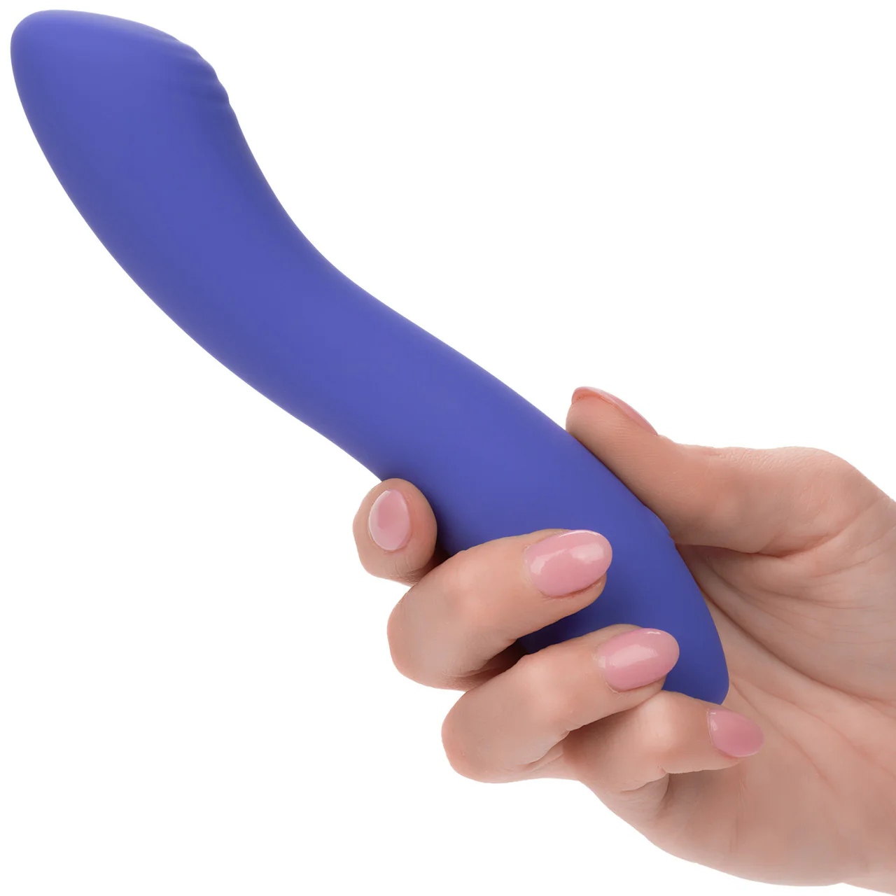 Connect® Contoured "G" Rechargeable Silicone App Enabled G-Spot Vibrator By CalExotics - Image 2