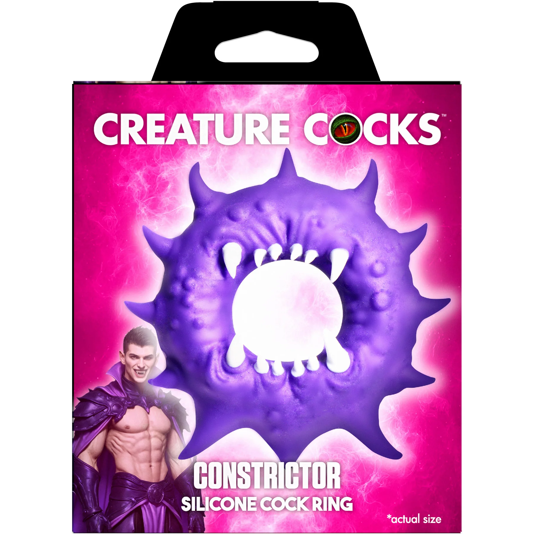 Constrictor Vampire Inspired Silicone Cock Ring By Creature Cocks - Image 6