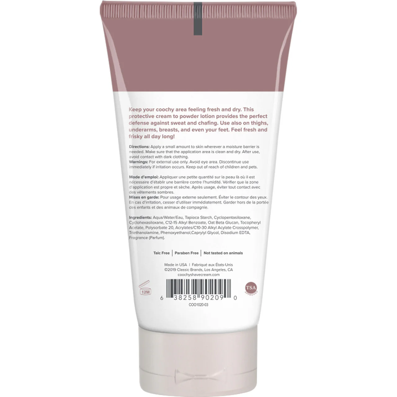 COOCHY Sweat Defense Peony Prowess 3.4 oz (100 mL) - Image 2
