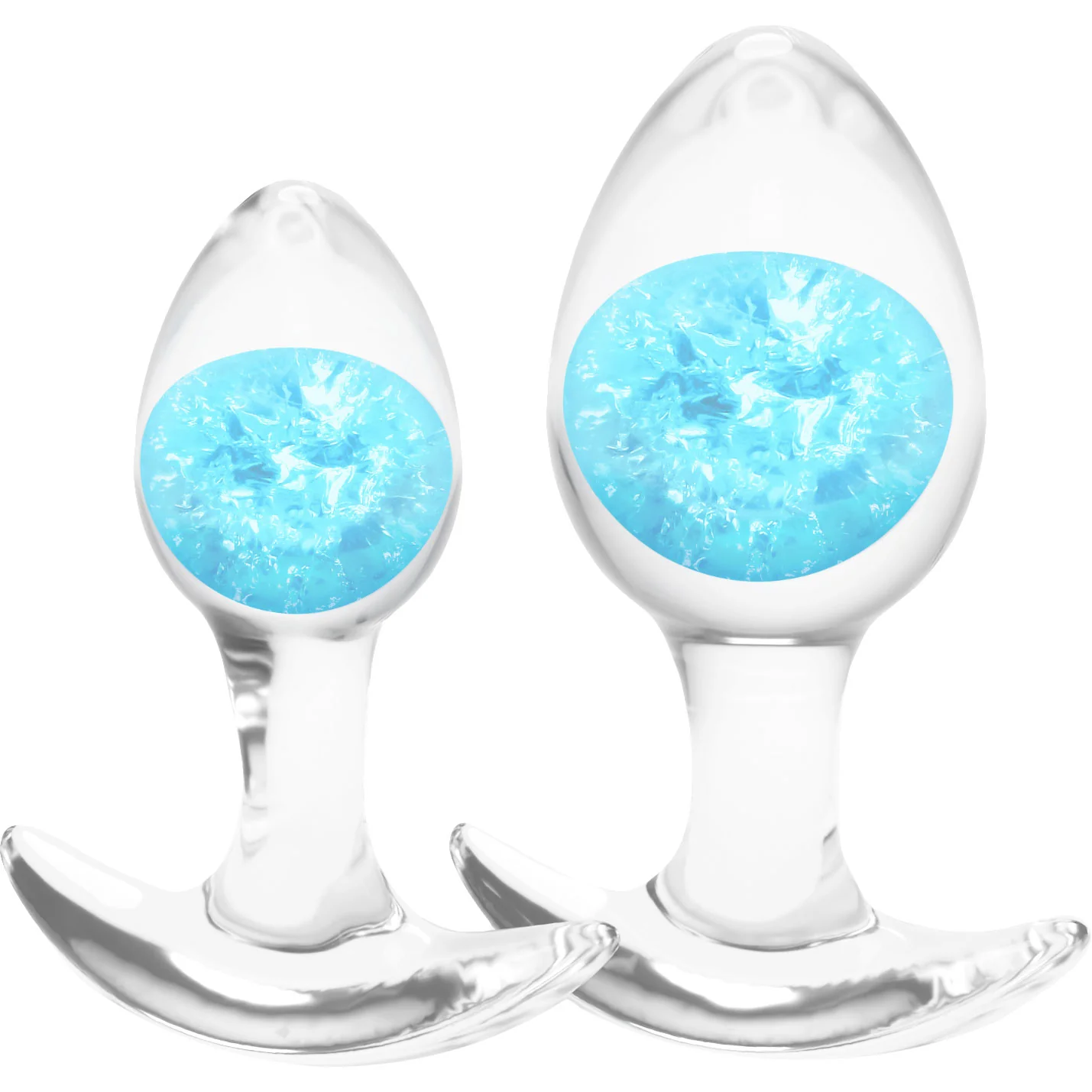 Cosmic Glams Silicone 2 Piece Anal Plug Kit - Image 3