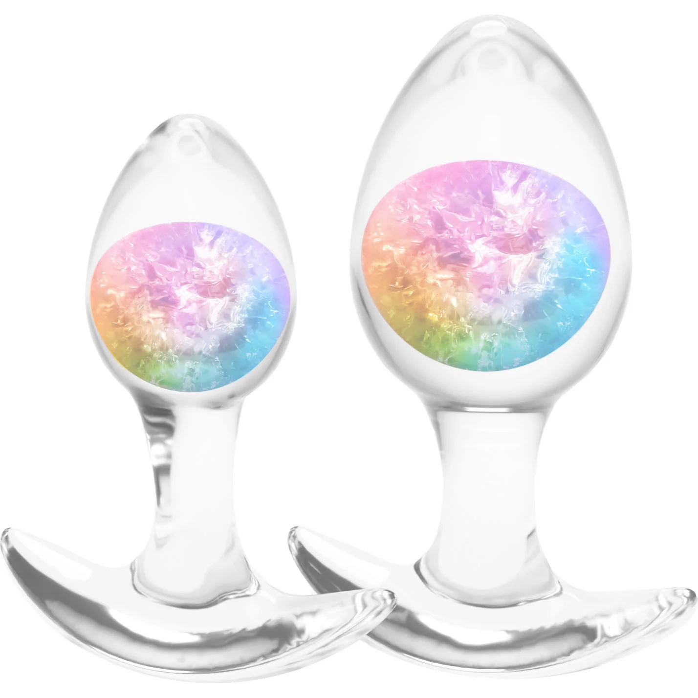 Cosmic Glams Silicone 2 Piece Anal Plug Kit - Image 8