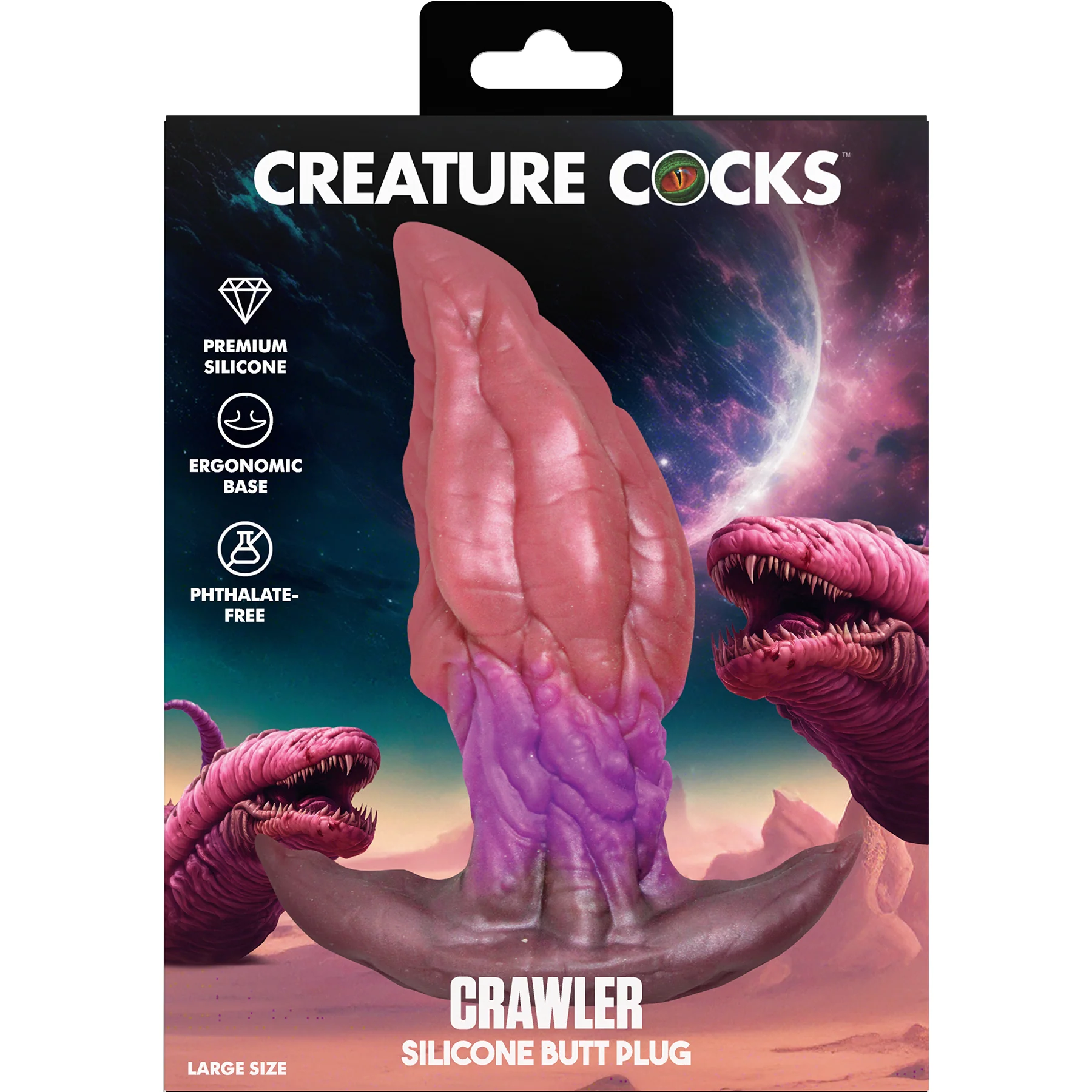 Crawler Silicone Butt Plug By Creature Cocks - Image 9
