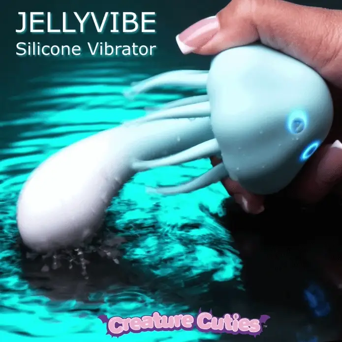 Creature Cuties Jellyvibe Rechargeable Silicone Vibrator - Image 2