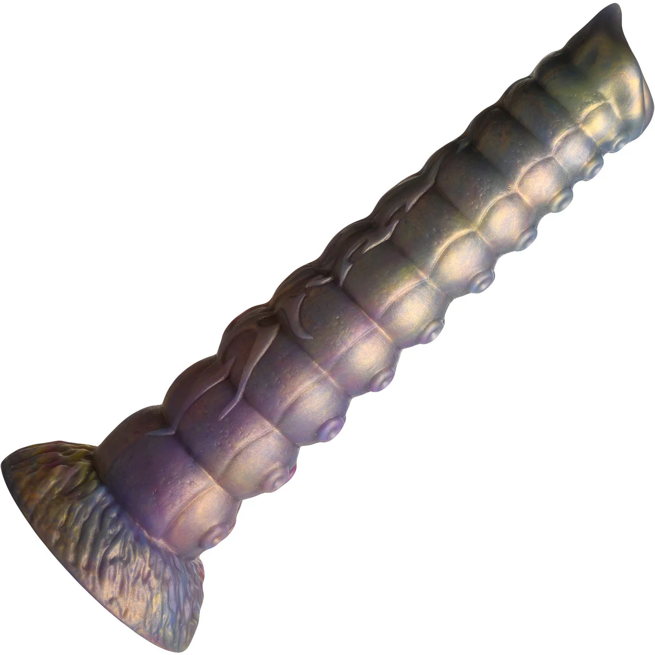 Deep Invader Tentacle 11.5" Silicone Ovipositor Dildo With Eggs By Creature Cocks - Image 10