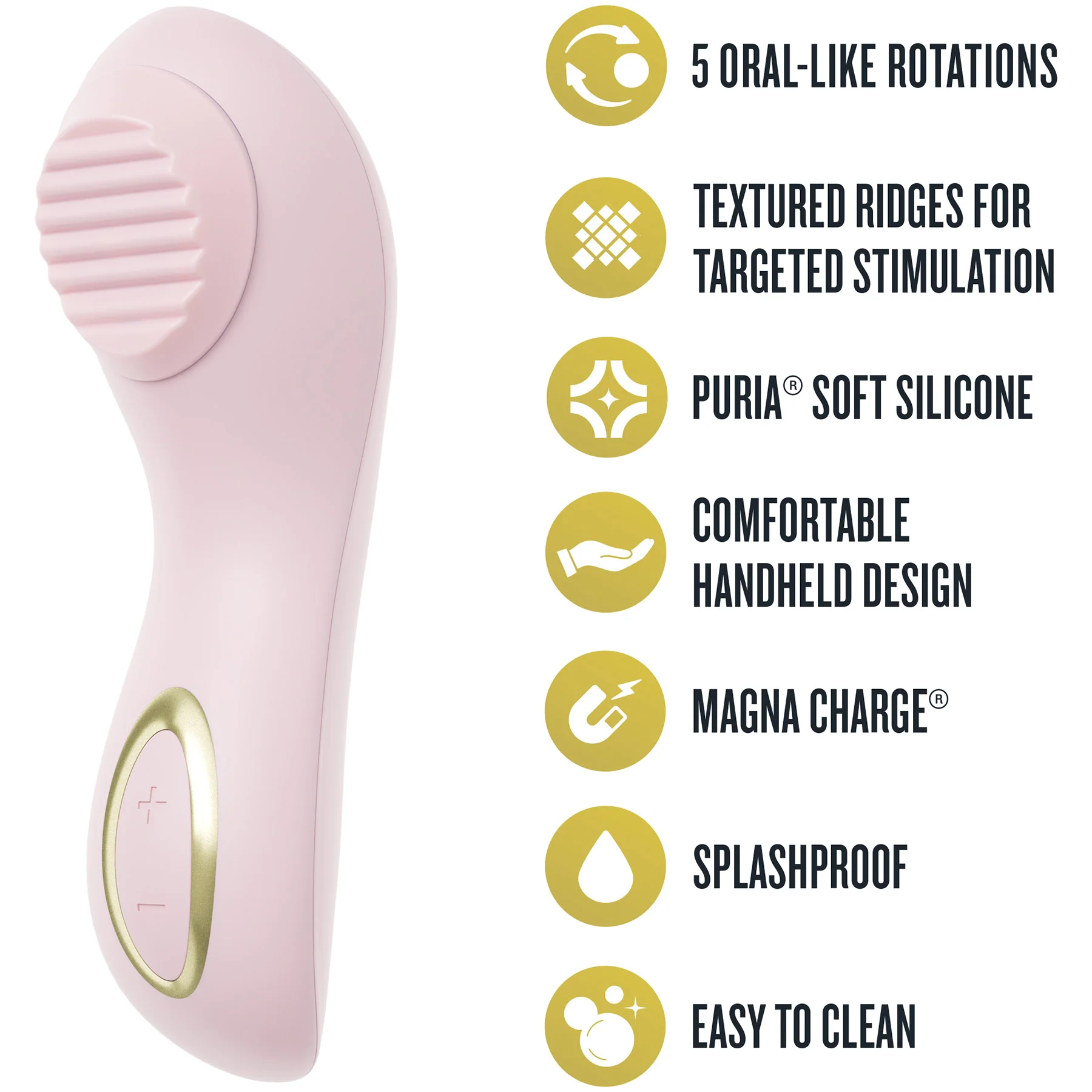 Délice Dahlia Rechargeable Silicone Stimulating Clitoral Massager By Blush - Image 15