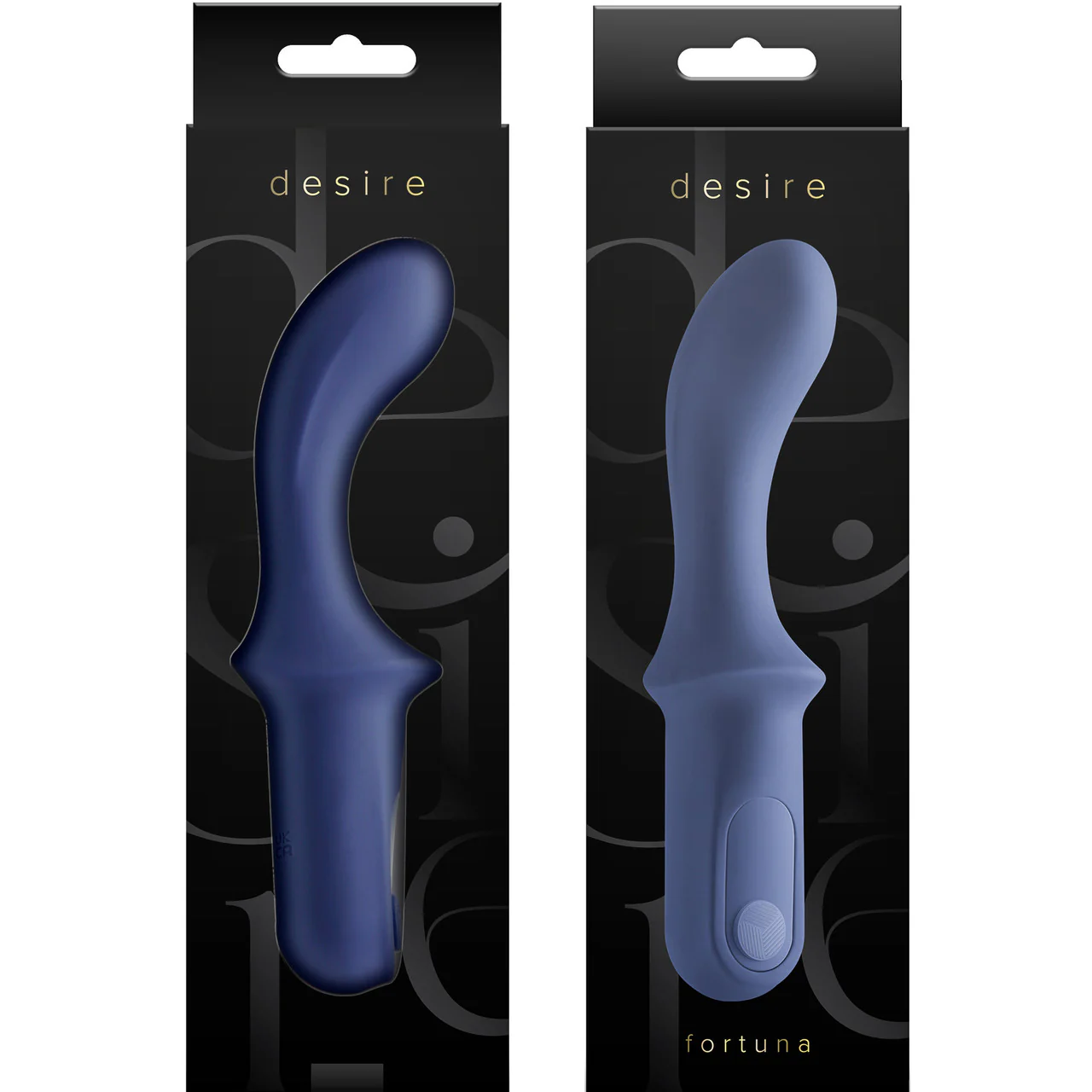 Desire Fortuna Rechargeable Silicone G-Spot Vibrator - Blue - Image 3