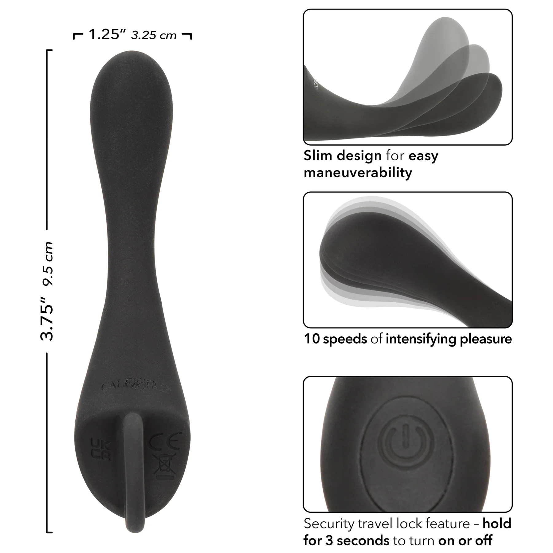 Dr. Joel Kaplan Rechargeable Silicone Prostate Locator - Image 9