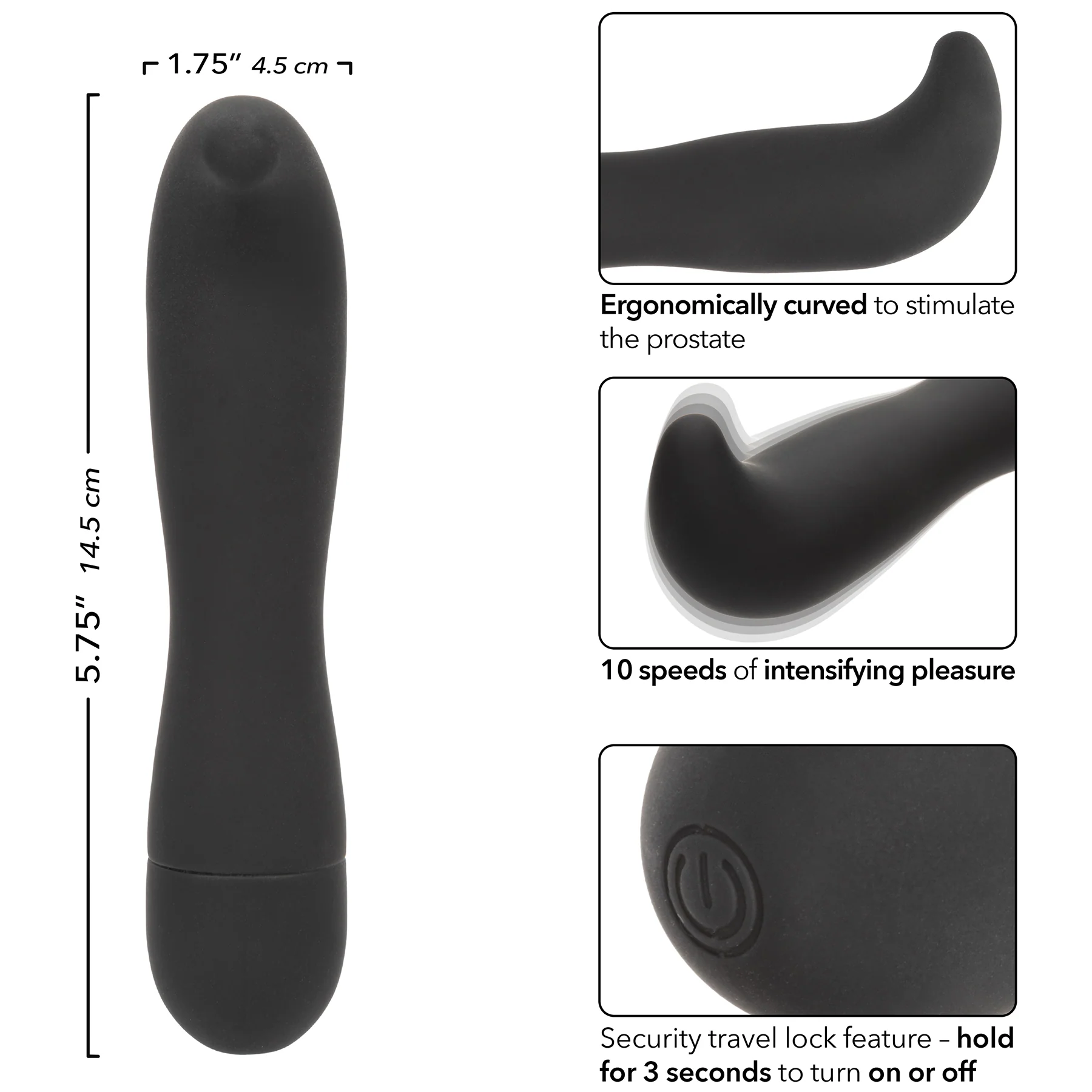 Dr. Joel Kaplan Rechargeable Silicone Prostate Probe - Image 9
