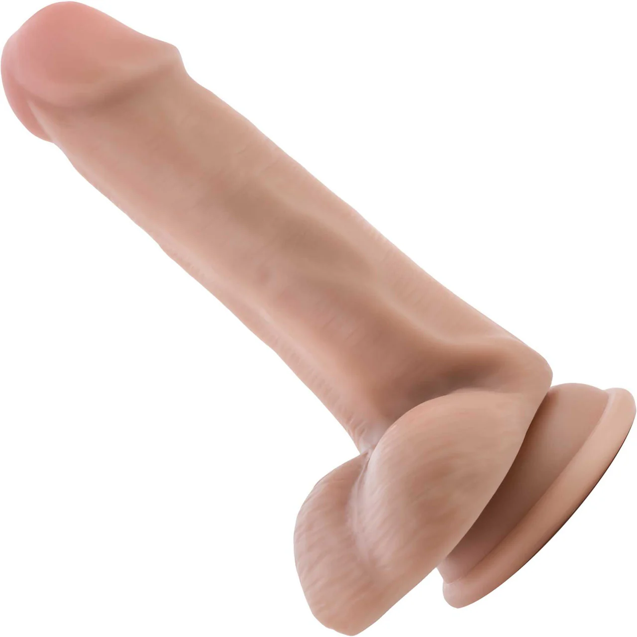 Dr. Skin Dr. Daniel 6 Inch Silicone Suction Cup Dildo by Blush - Vanilla - Image 2