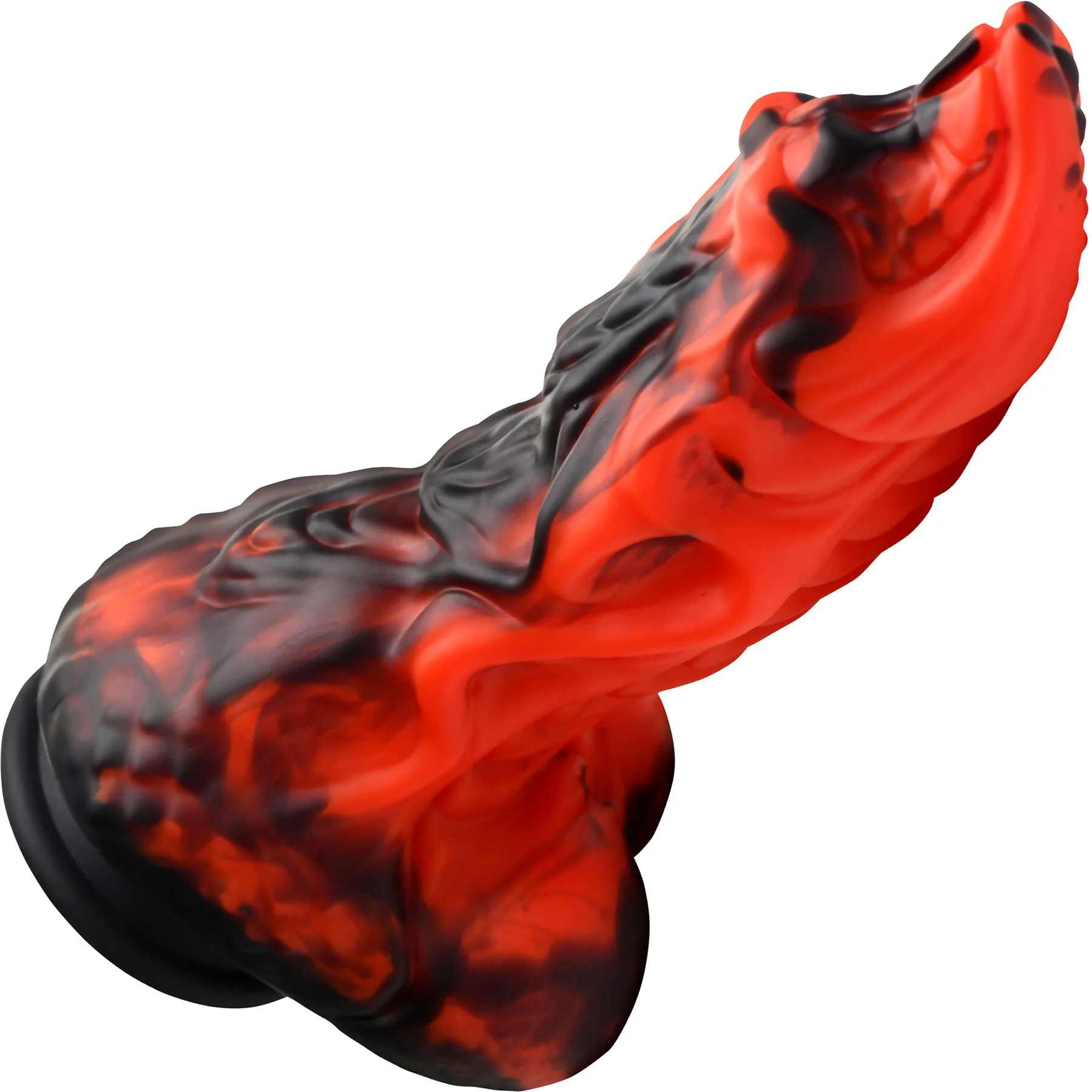 Dragon Thrust 9.5" Thrusting & Vibrating Silicone Suction Cup Dildo With Remote By Creature Cocks - Image 9