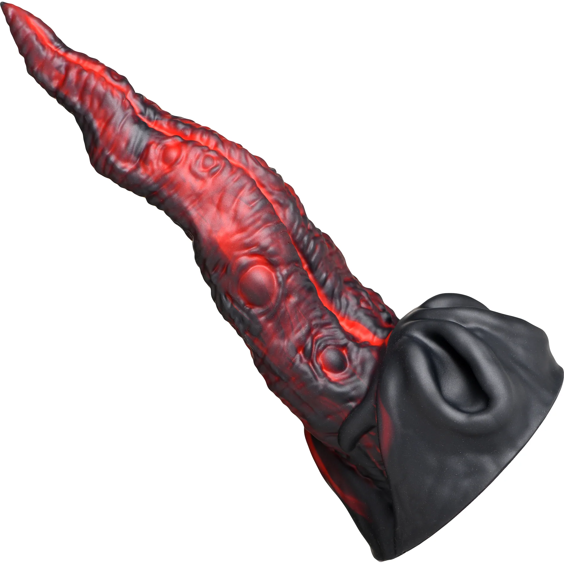 Dragon Tongue 9.6" Silicone Suction Cup Dildo By Creature Cocks - Image 7