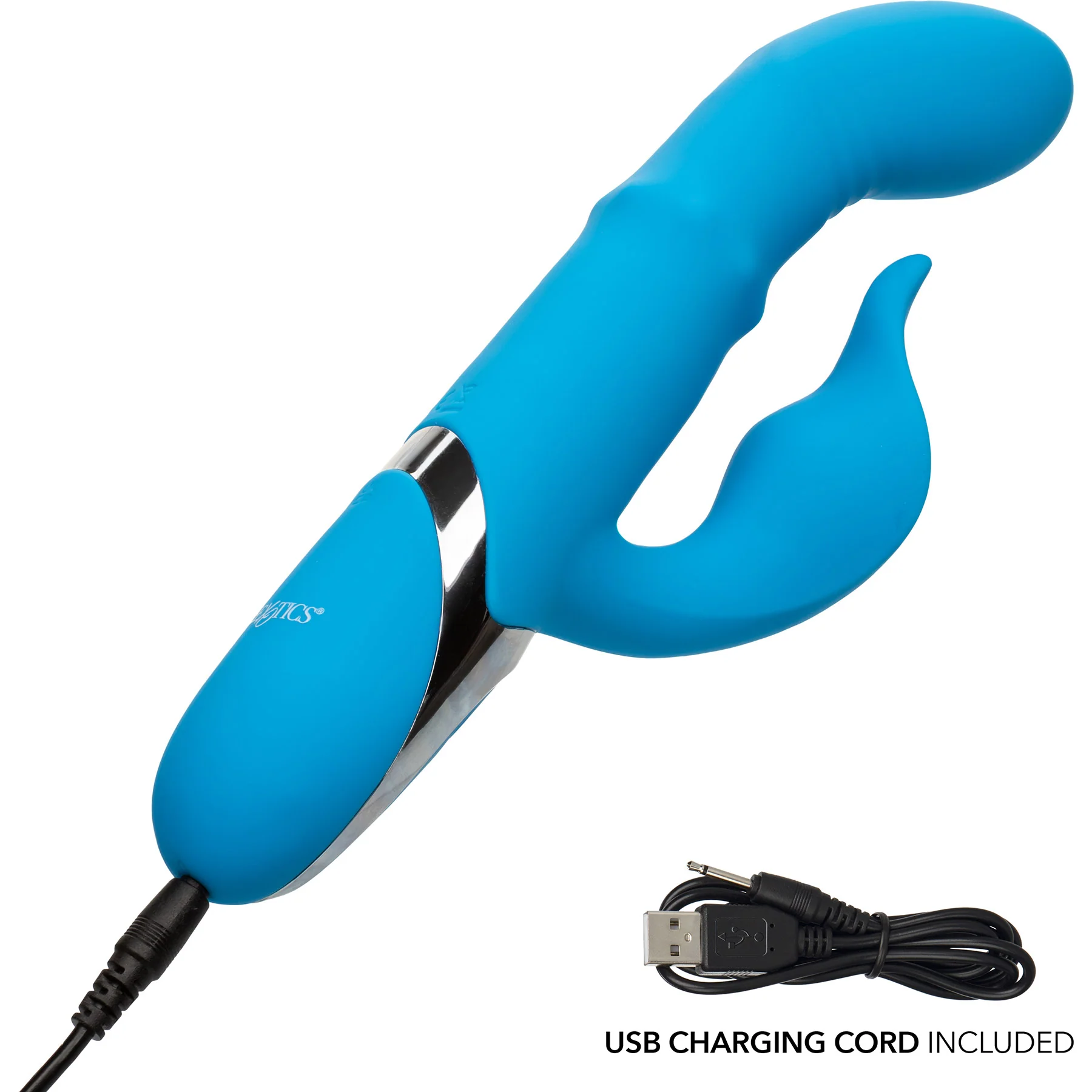 Enchanted Beaded Power "G" Dual Stimulation Silicone Vibrator - Image 6