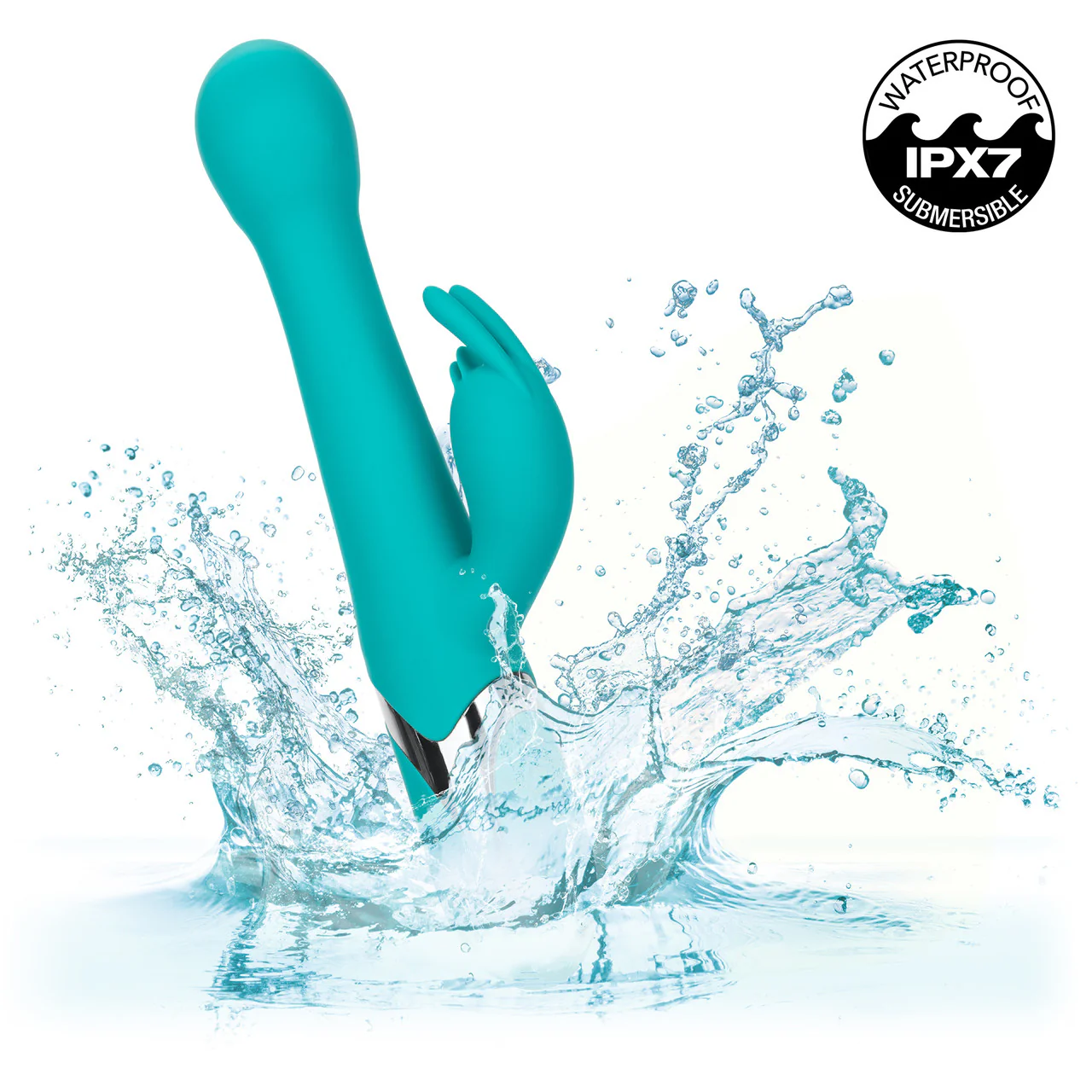 Enchanted Oscillate Rechargeable Silicone Dual Stimulation Vibrator With Thrusting, Rotating Beaded Head - Image 6