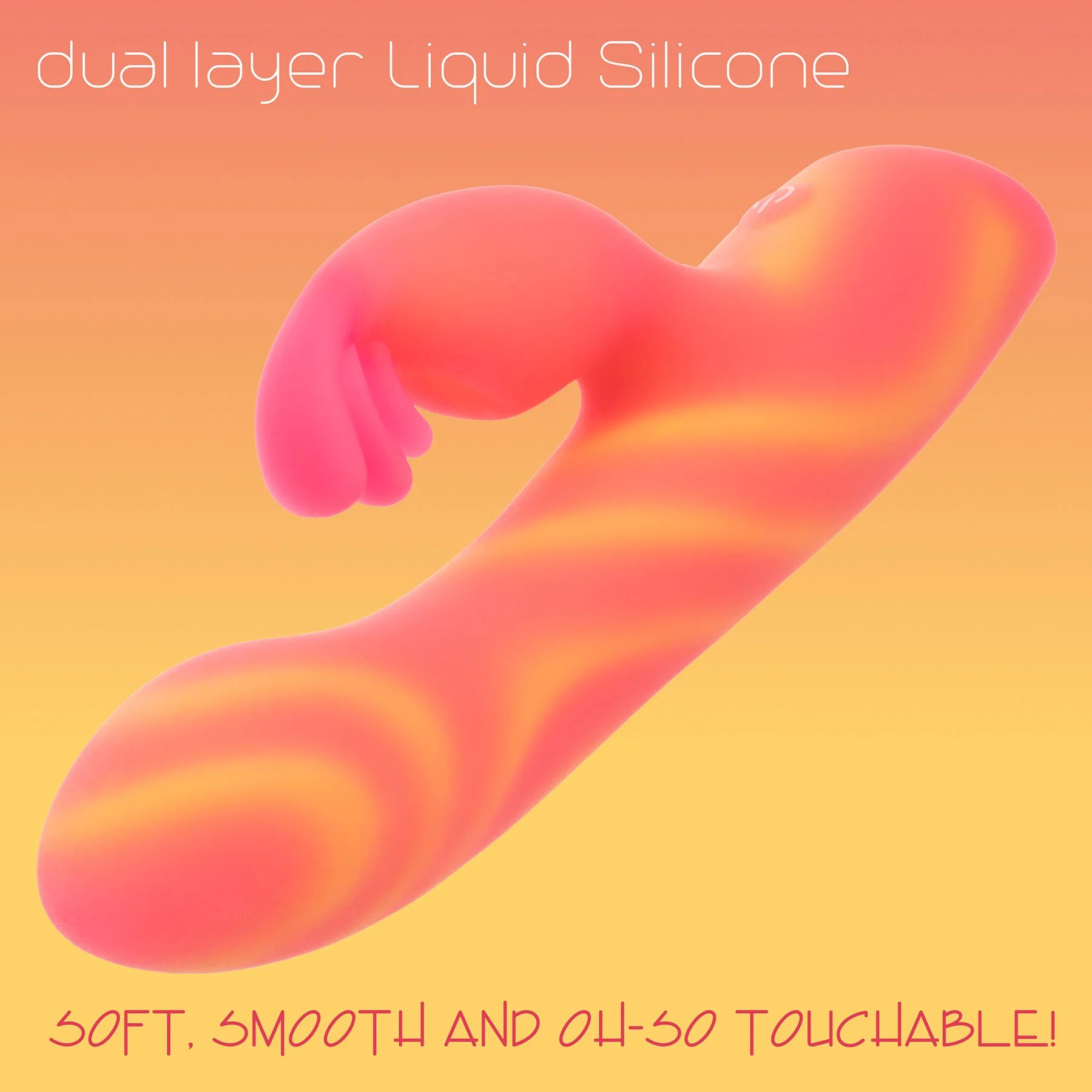 Endless Summer™ Moonlight Magic Illuminated Silicone Rabbit Vibrator - Image 5