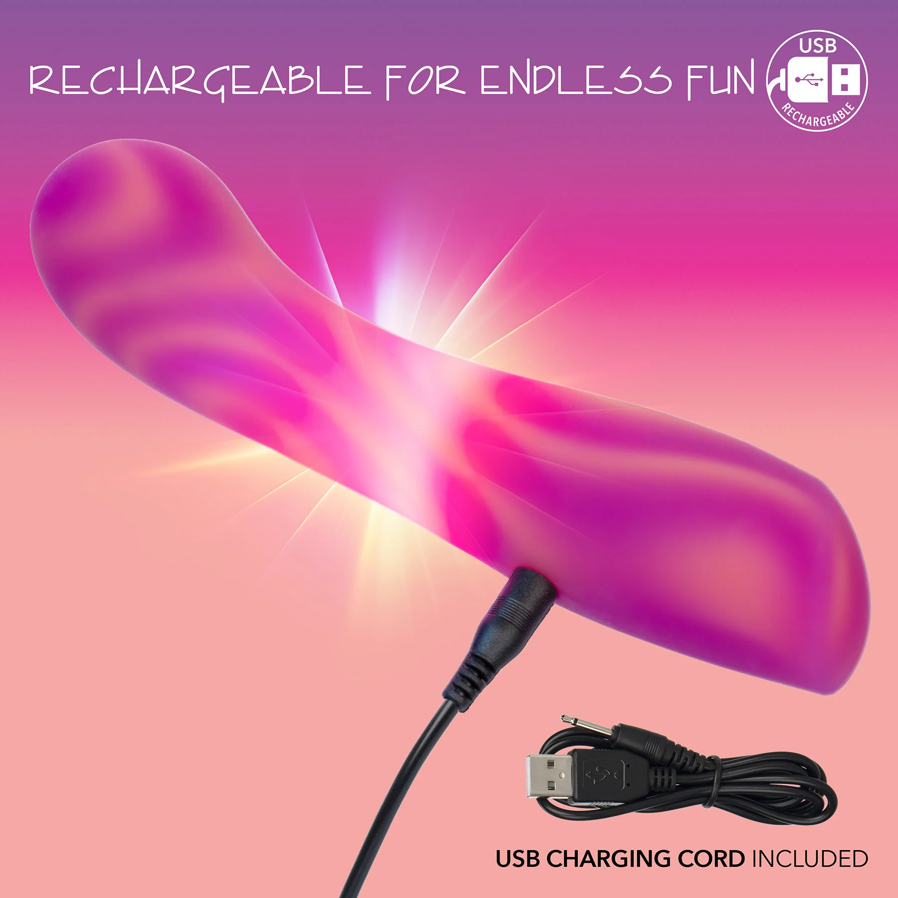 Endless Summer™ Sunset Seducer Illuminated Silicone Vibrator - Image 6