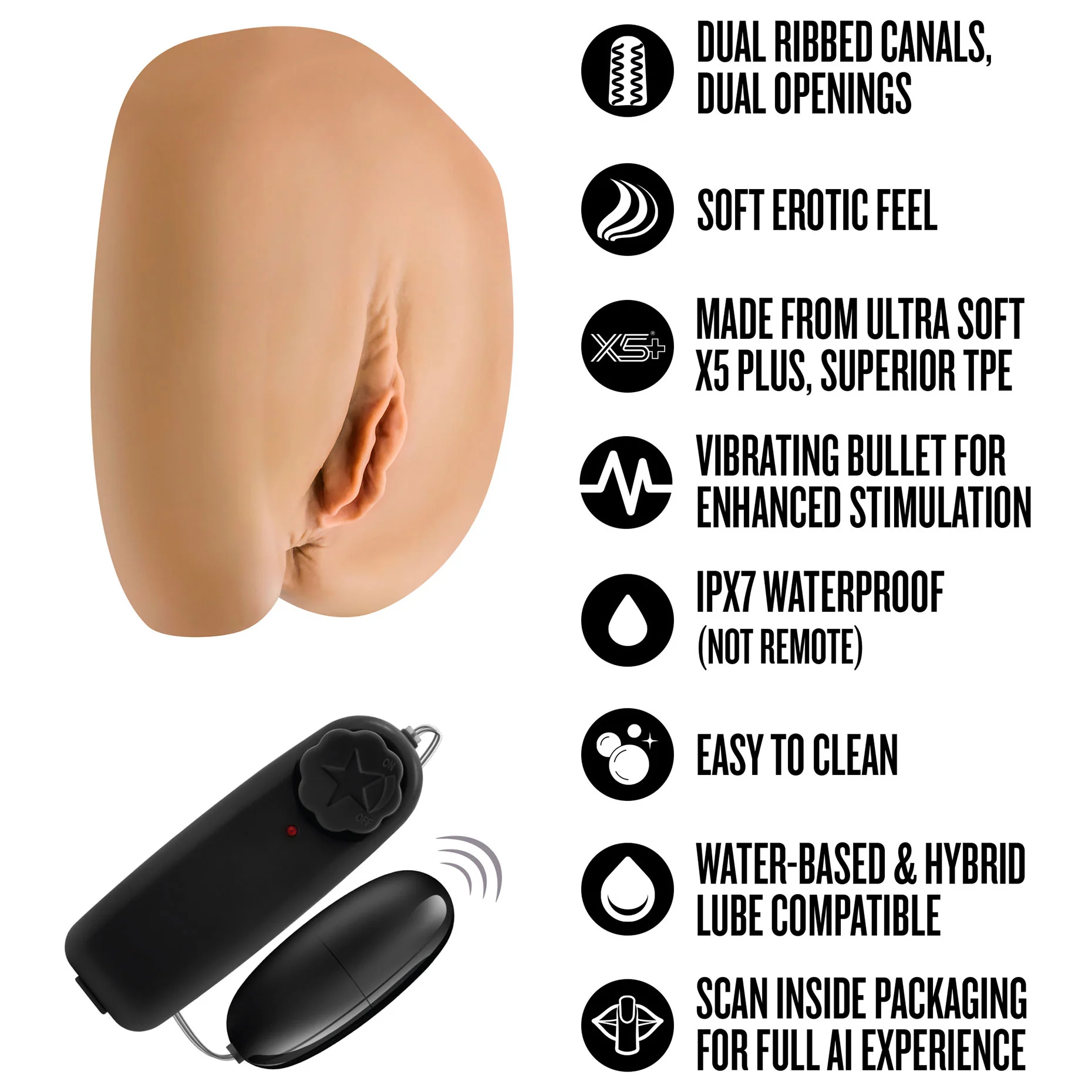 EnLust Camila Dream Girls Of AI Vibrating Penis Masturbator - Image 7