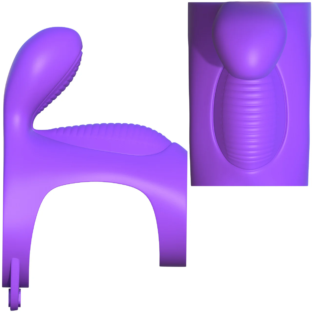 Fantasy C-Ringz Silicone Ultimate Couples Cage By Pipedream - Purple - Image 2