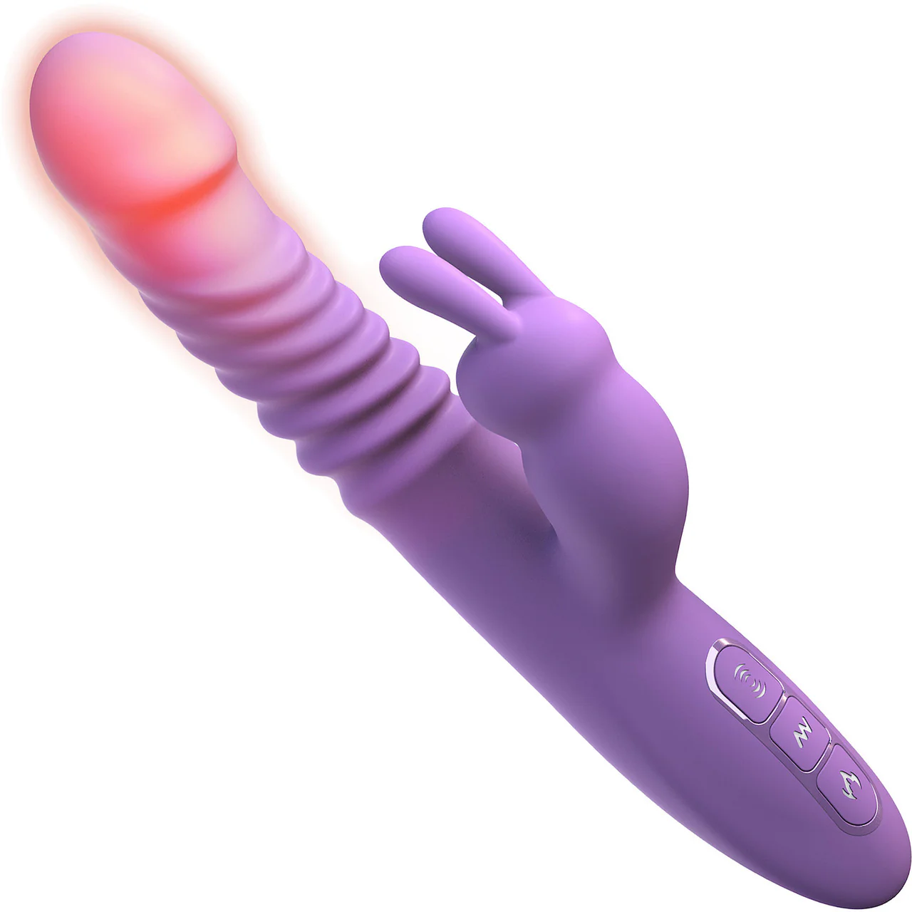 Fantasy For Her - Her Thrusting Silicone Rabbit Dual Stimulation Vibrator - Image 3
