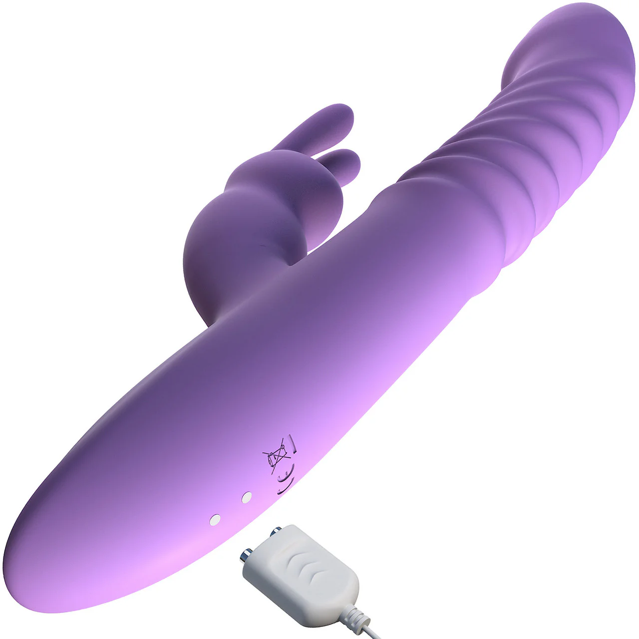 Fantasy For Her - Her Thrusting Silicone Rabbit Dual Stimulation Vibrator - Image 5