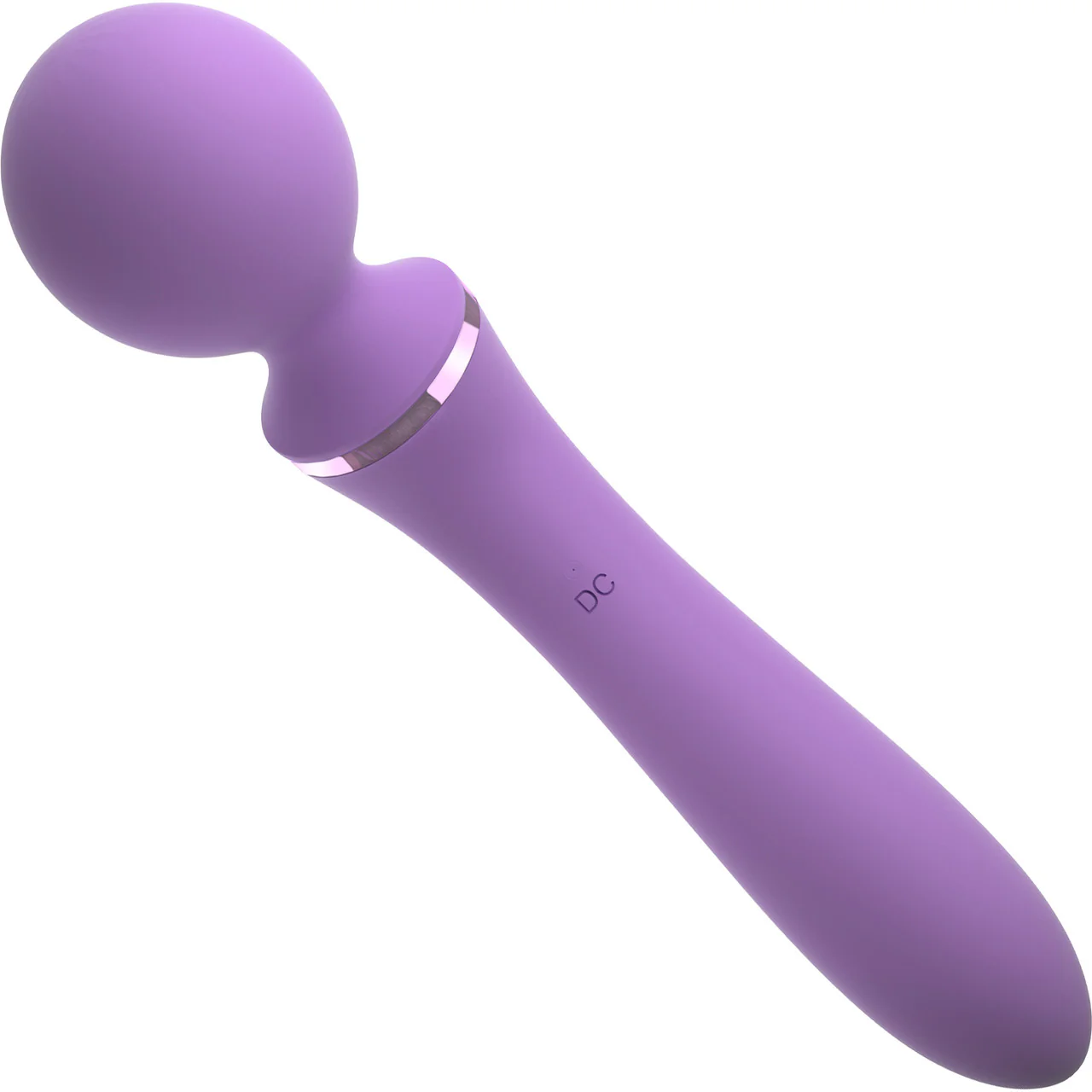 Fantasy For Her Silicone Rechargeable Duo Wand Massage-Her - Dual Function Wand With G-Spot Vibrator - Image 3
