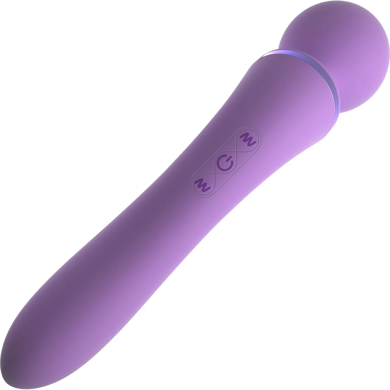 Fantasy For Her Silicone Rechargeable Duo Wand Massage-Her - Dual Function Wand With G-Spot Vibrator - Image 5