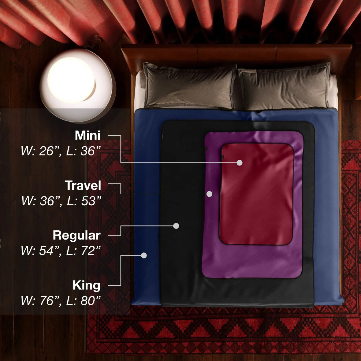 Fascinator King Size Throw Moisture-Proof Sensual Blanket - Microvelvet Platinum 80" x 76" - Image 6