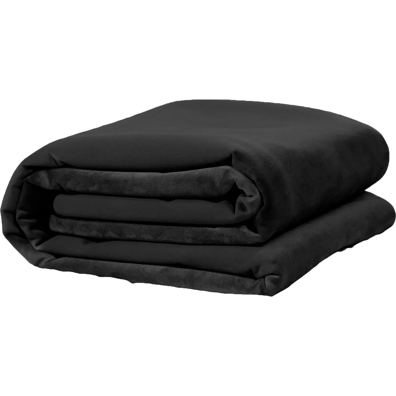 Fascinator Travel Throw Moisture-Proof Sensual Blanket - Microvelvet Black 53" x 36" - Image 5