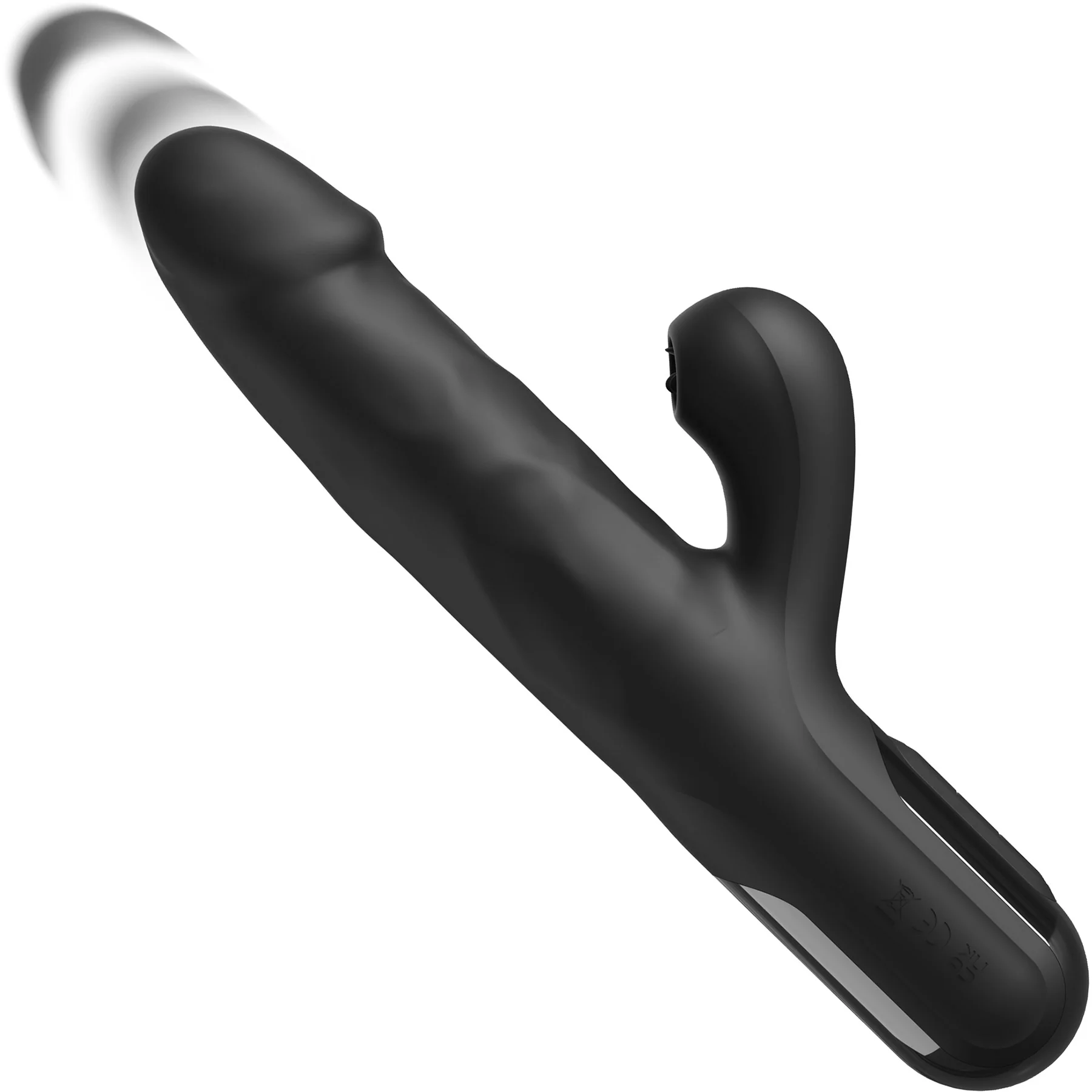 Fetish Fantasy Series Sonix Silicone Thruster Rechargeable Dual Stimulation Vibrator - Image 2