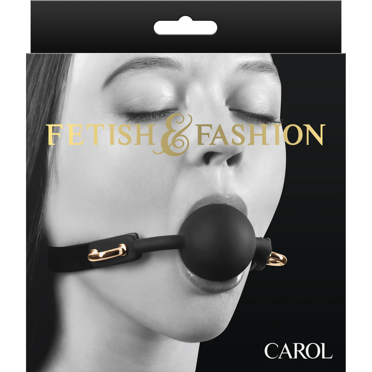 Fetish & Fashion Carol Silicone Ball Gag By NS Novelties - Image 2