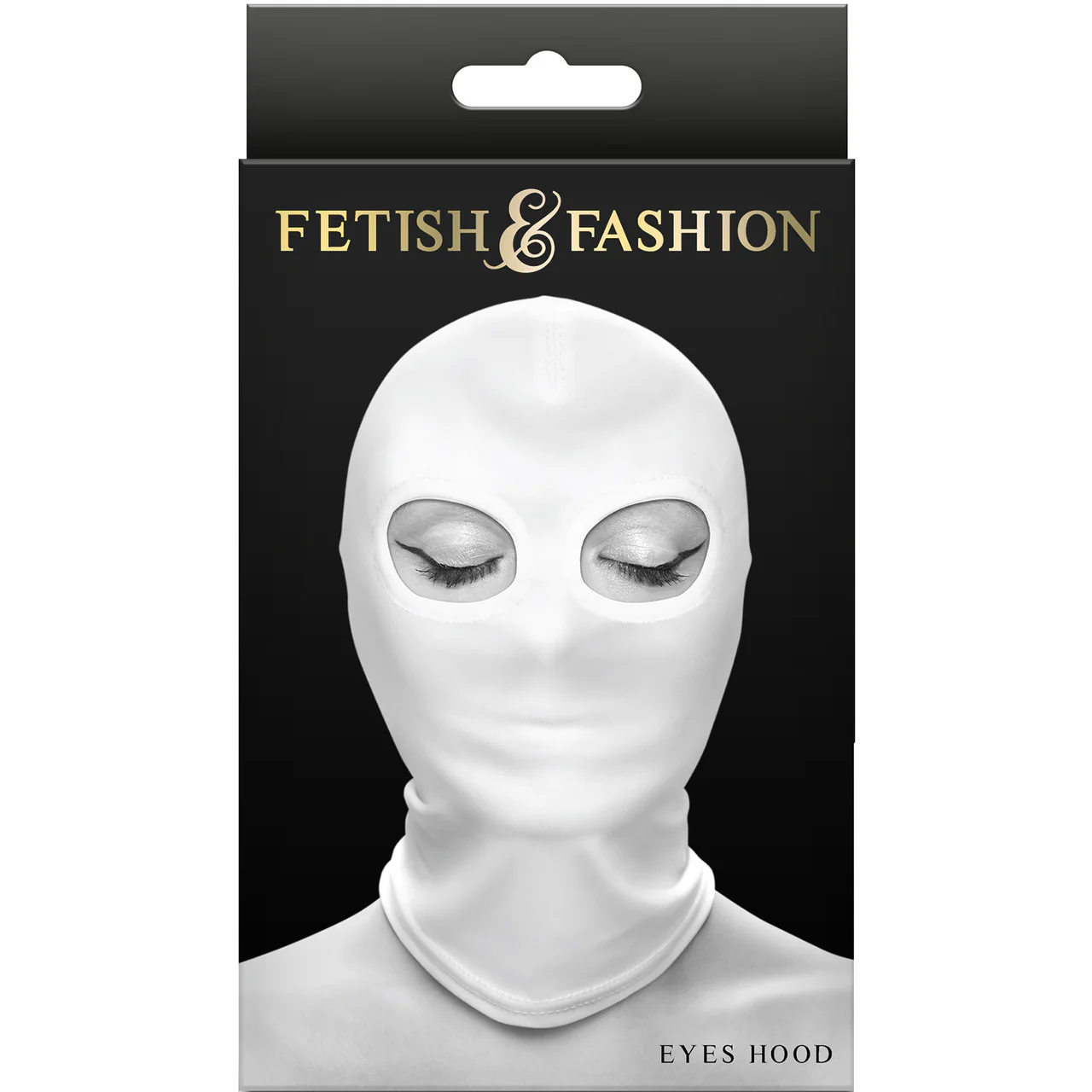 Fetish & Fashion Eyes Hood By NS Novelties - White - Image 3