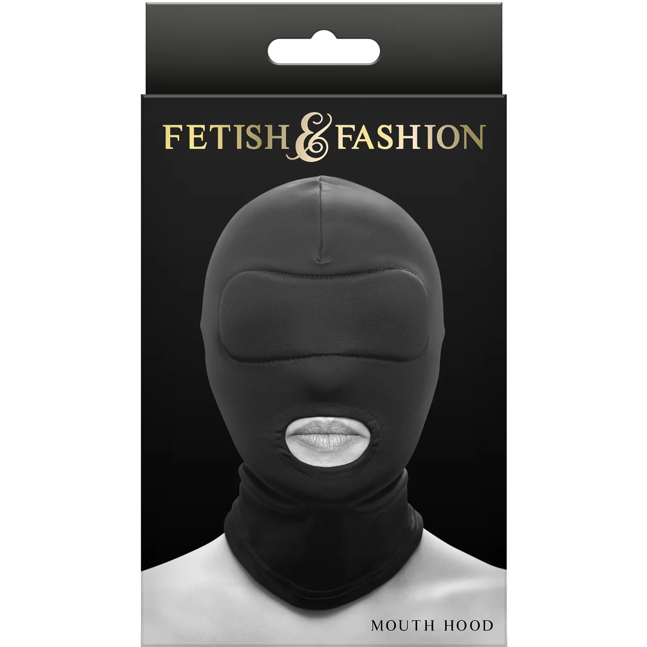 Fetish & Fashion Mouth Hood By NS Novelties - Black - Image 3