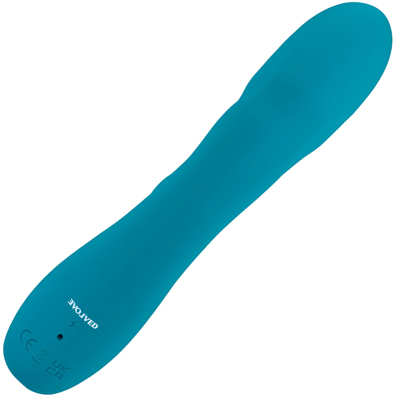 Fierce Flicker Rechargeable Waterproof  Silicone Dual Stimulating Vibrator By Evolved Novelties - Image 5