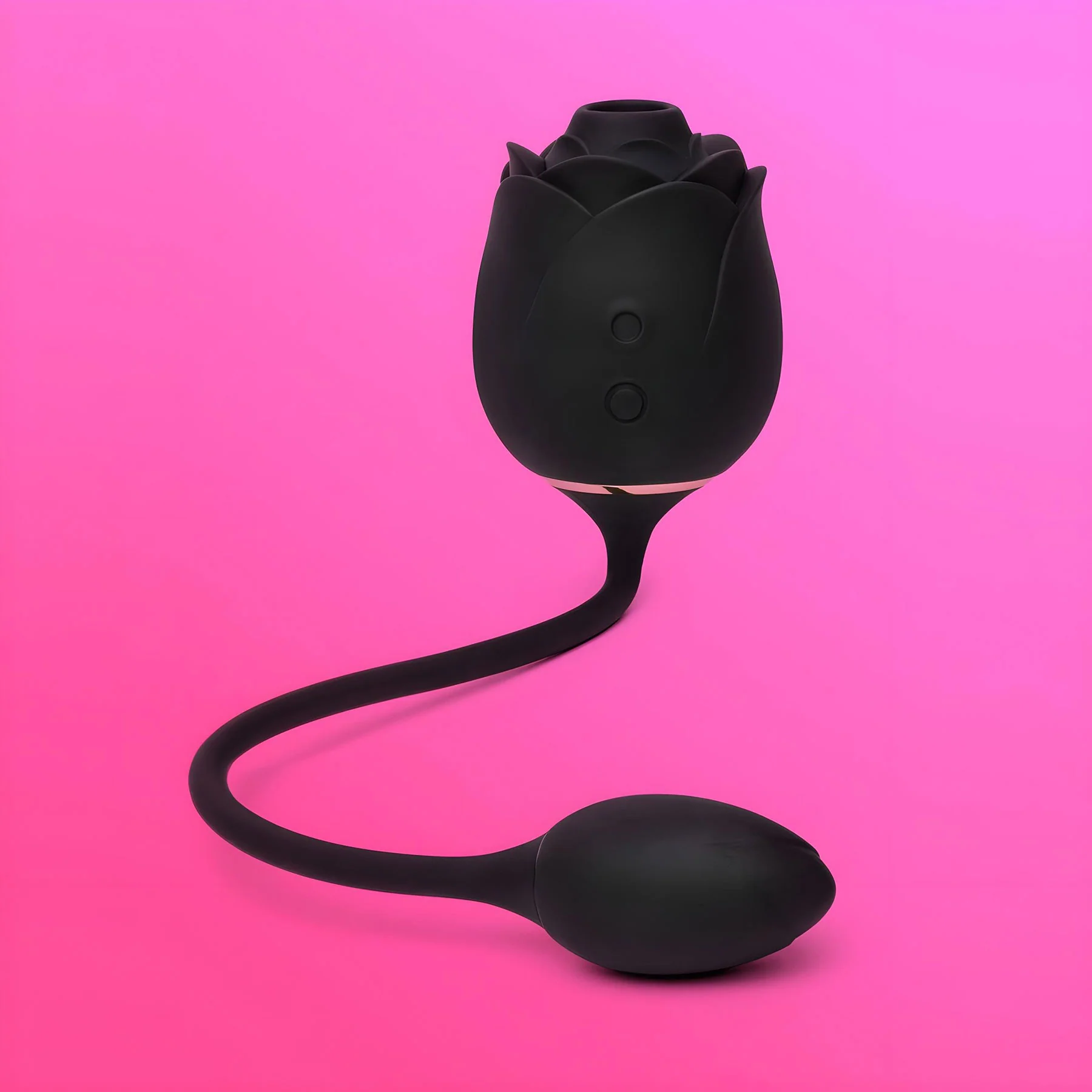 Fifty Shades Of Grey Dark Blushing Rose Clitoral Suction Stimulator & Vibrating Egg - Image 3