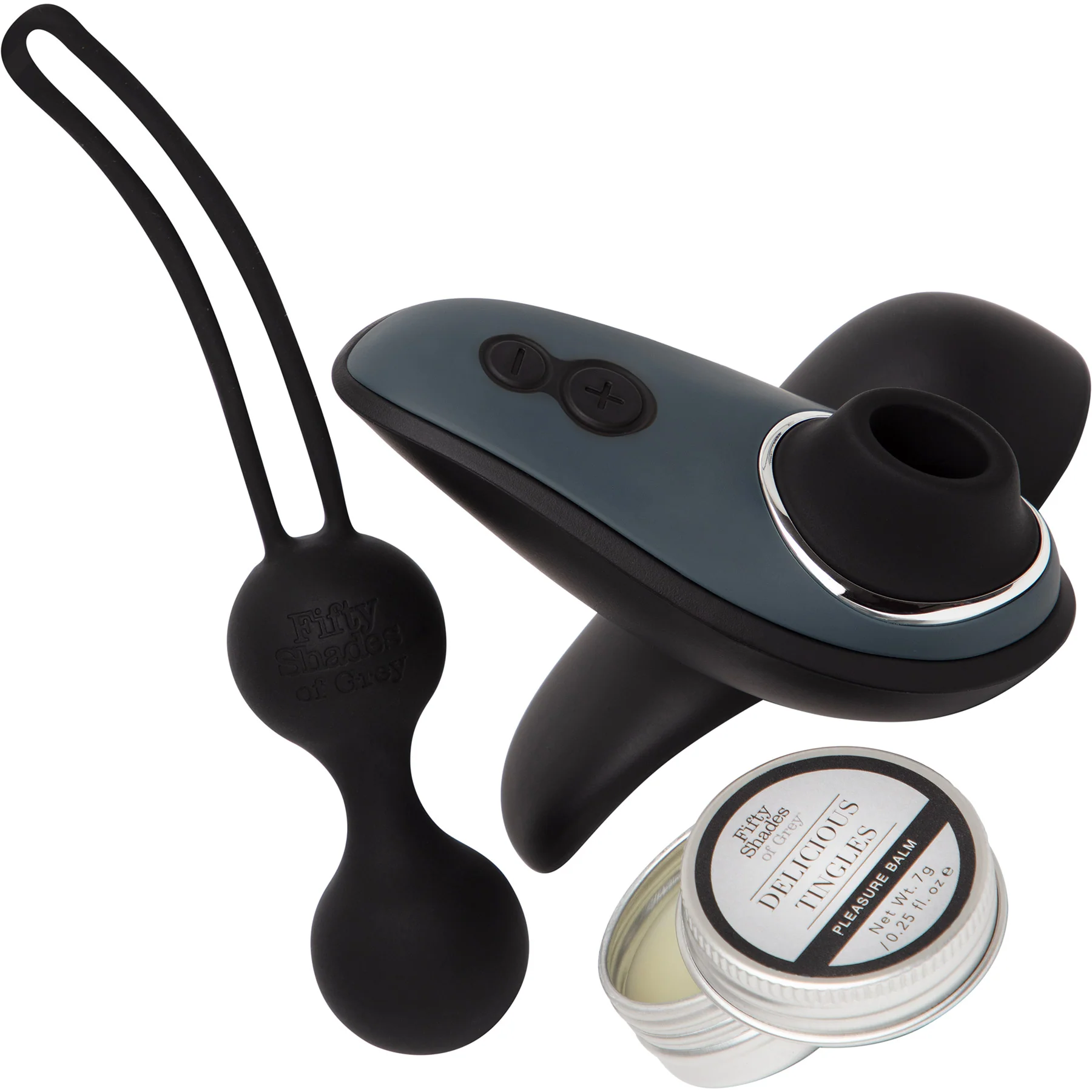 Fifty Shades of Grey X Womanizer Desire Blooms 4 Piece Gift Set