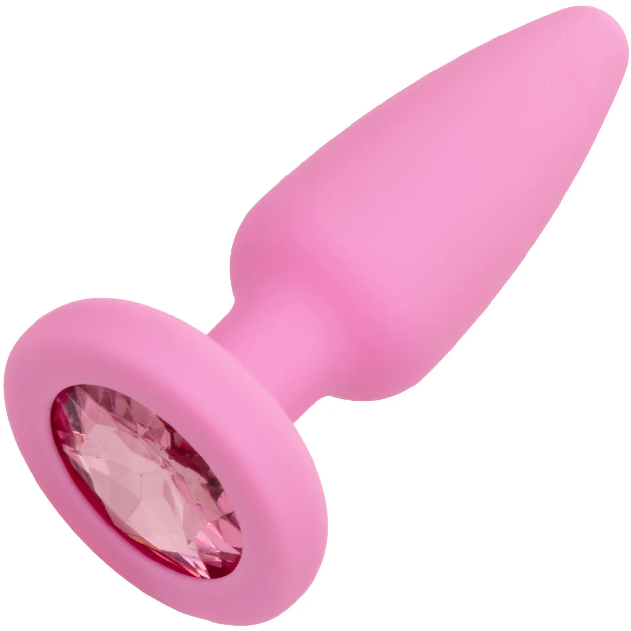 First Time® Crystal Booty Silicone Anal Trainer Kit With Three Jeweled Plugs by CalExotics - Pink - Image 5