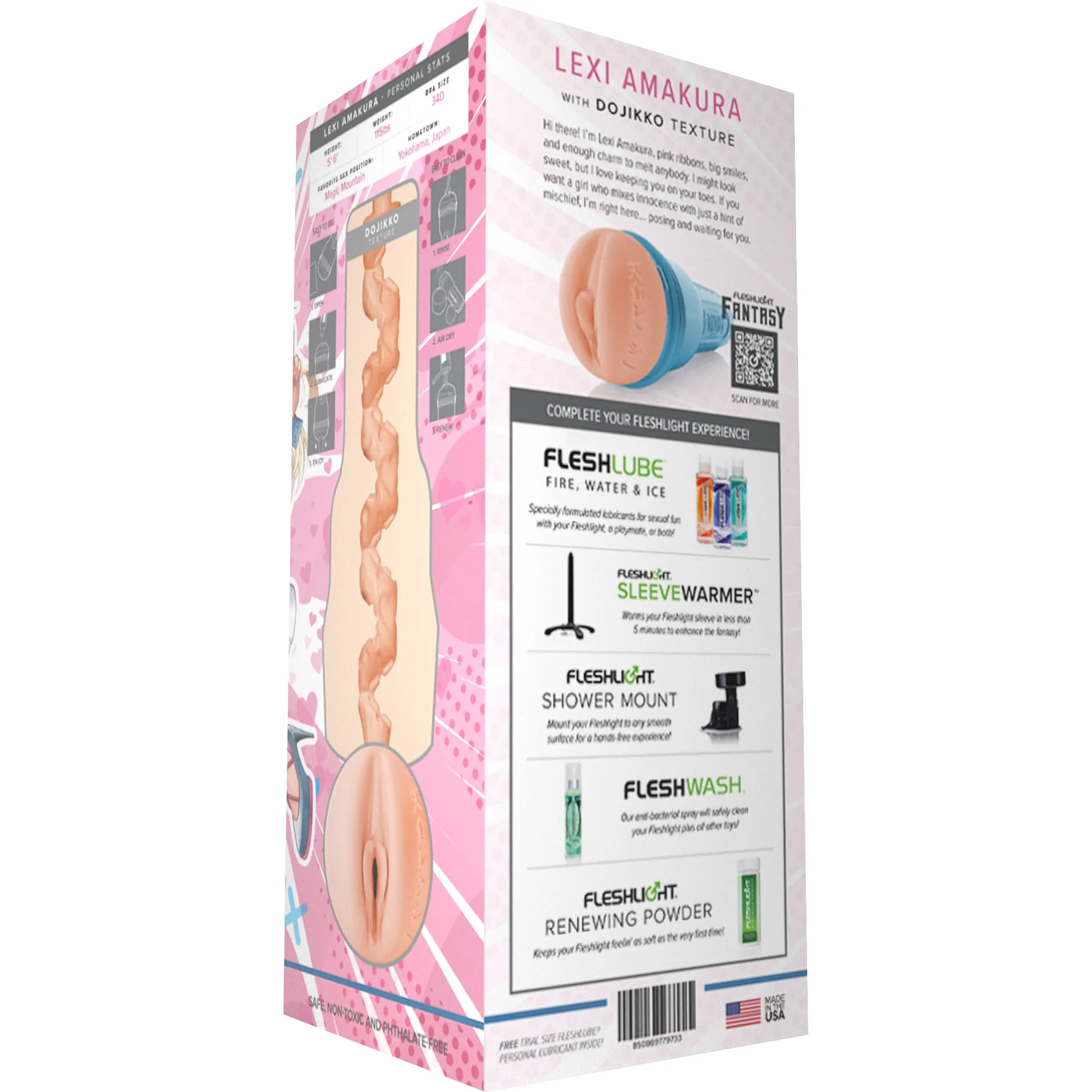 Fleshlight Fantasy Lexi Amakura - Dojikko Signature Vagina Texture - Image 10