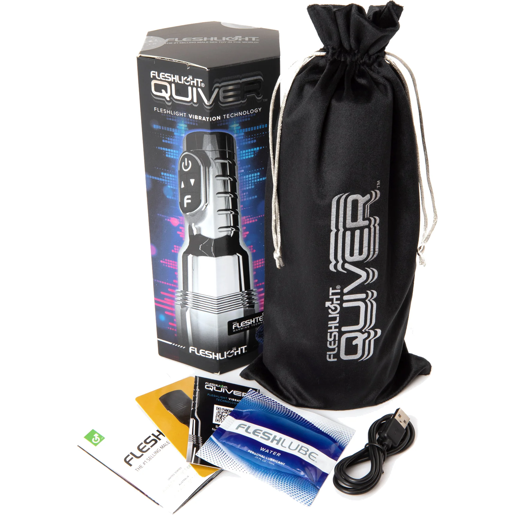 Fleshlight Quiver Rechargeable Vibrating Stroker - Image 11