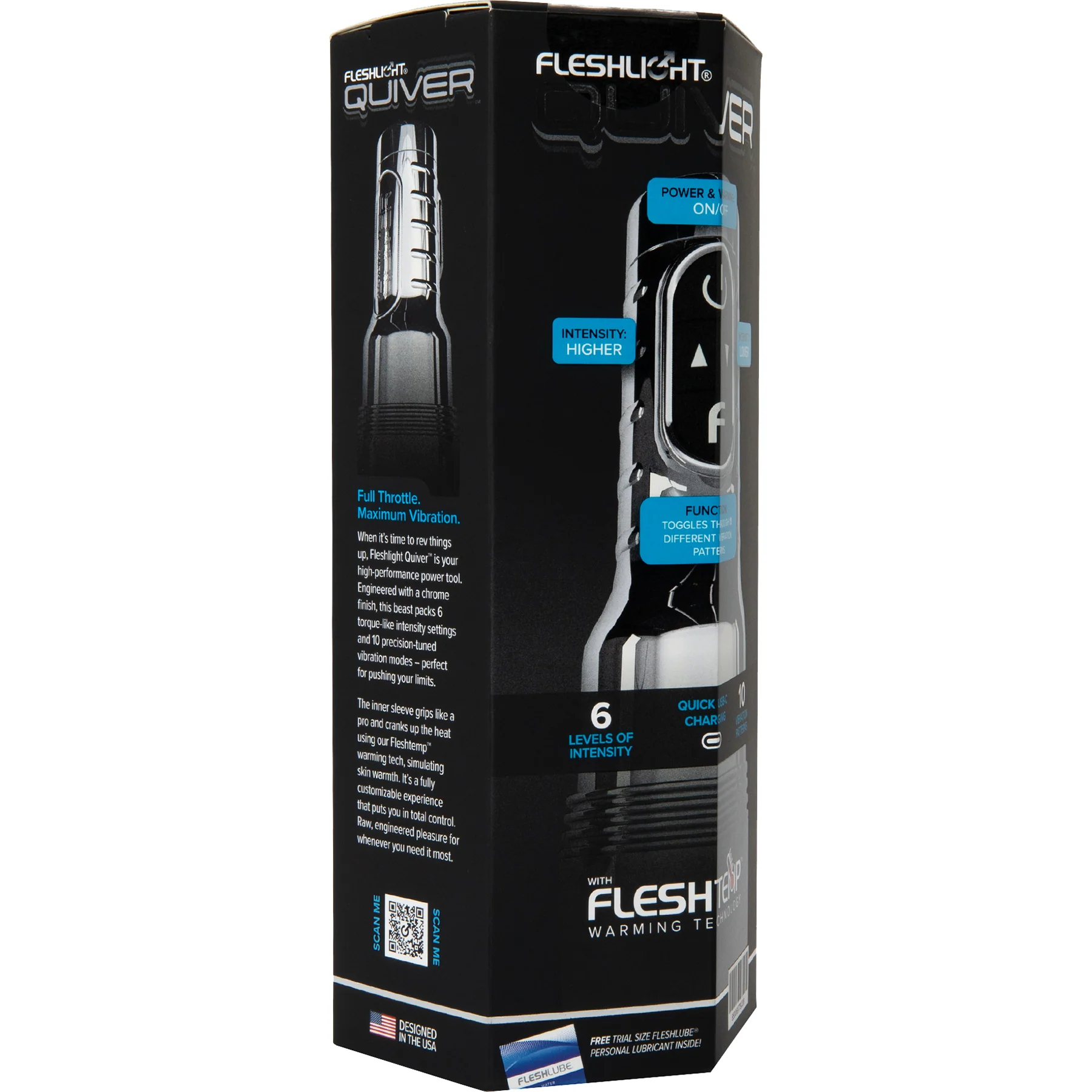 Fleshlight Quiver Rechargeable Vibrating Stroker - Image 16