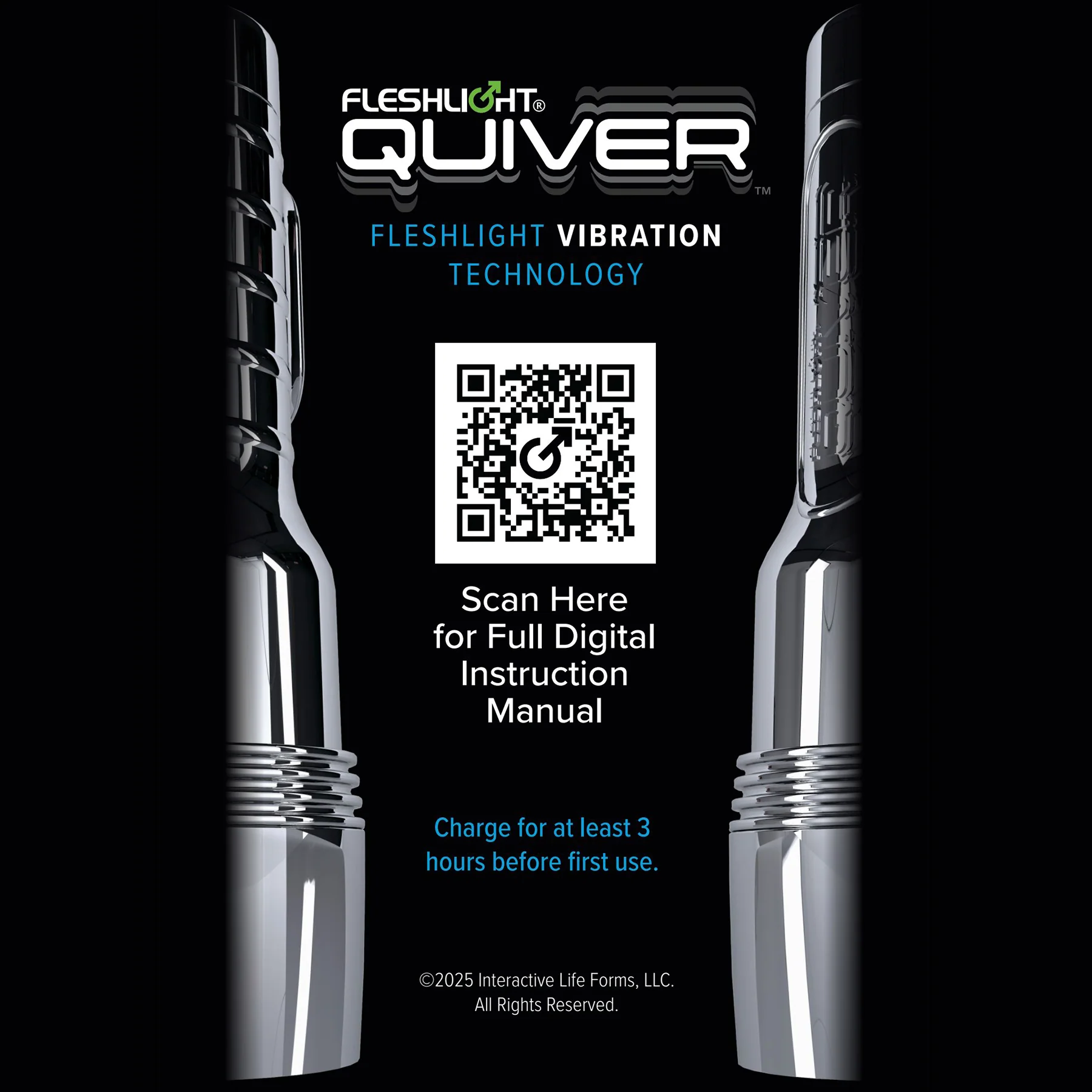 Fleshlight Quiver Rechargeable Vibrating Stroker - Image 23