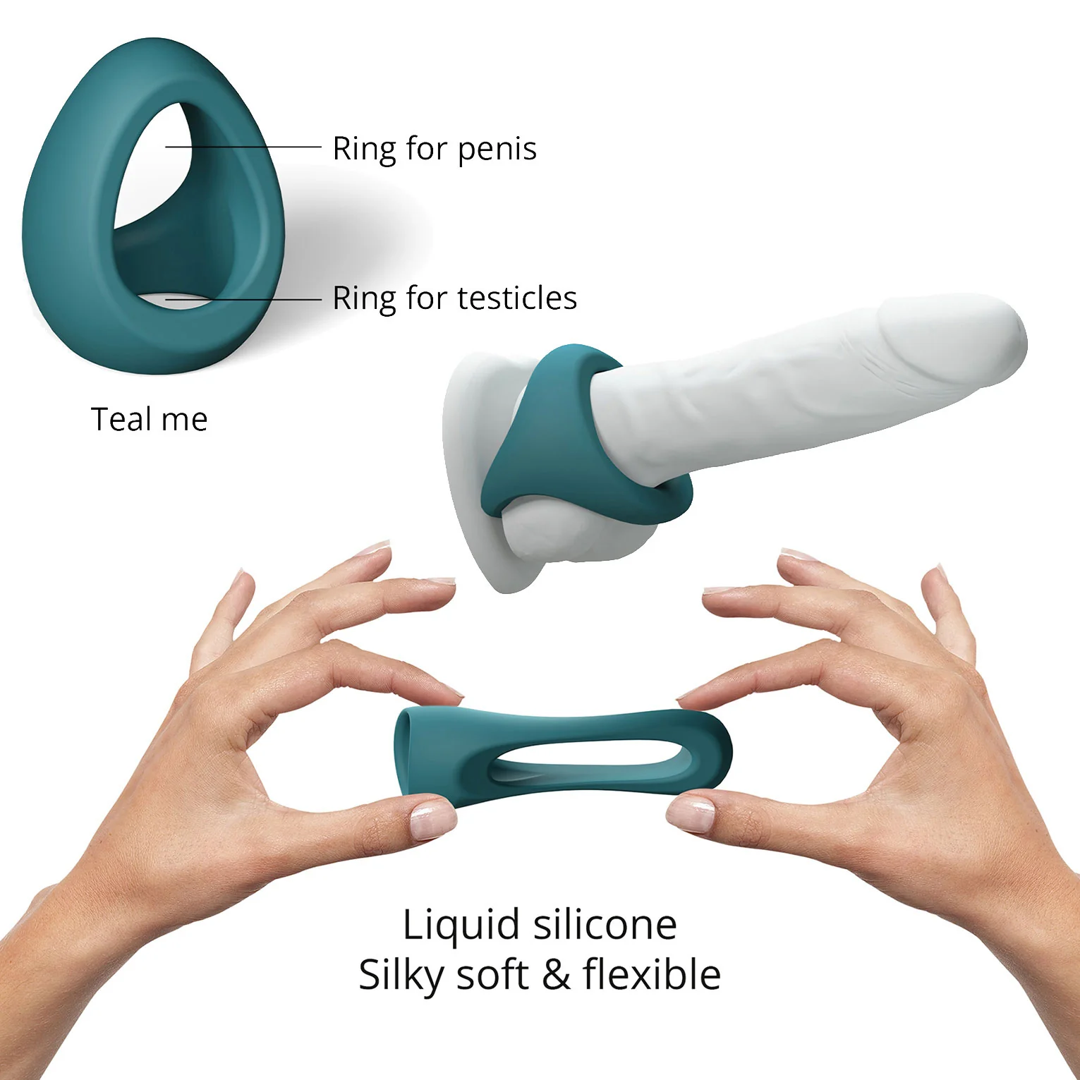 Flux Ring Silicone Cock Ring By Love To Love - Image 7