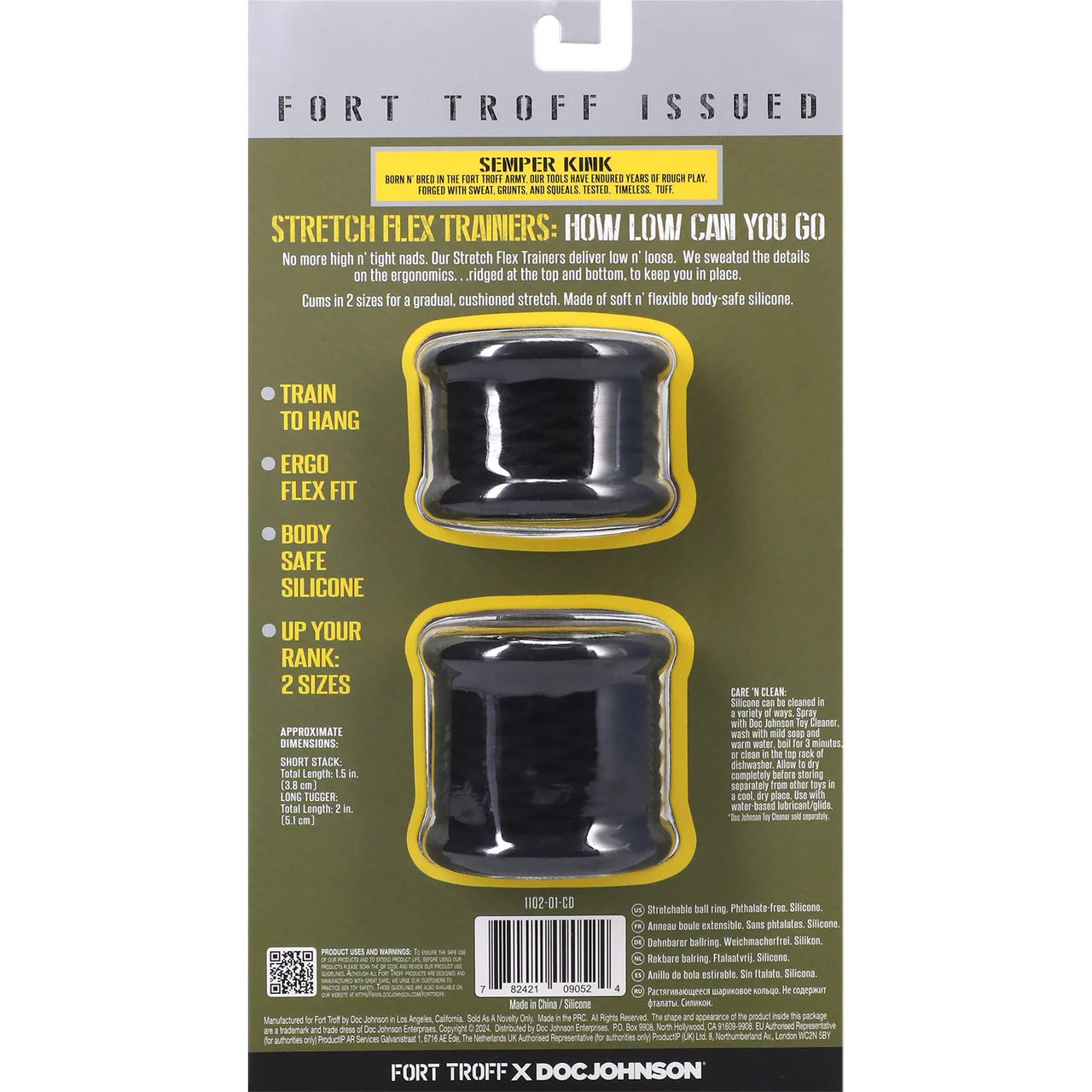 Fort Troff Stretch Flex Trainers Silicone Ball Stretchers 2 Pack - Black - Image 7