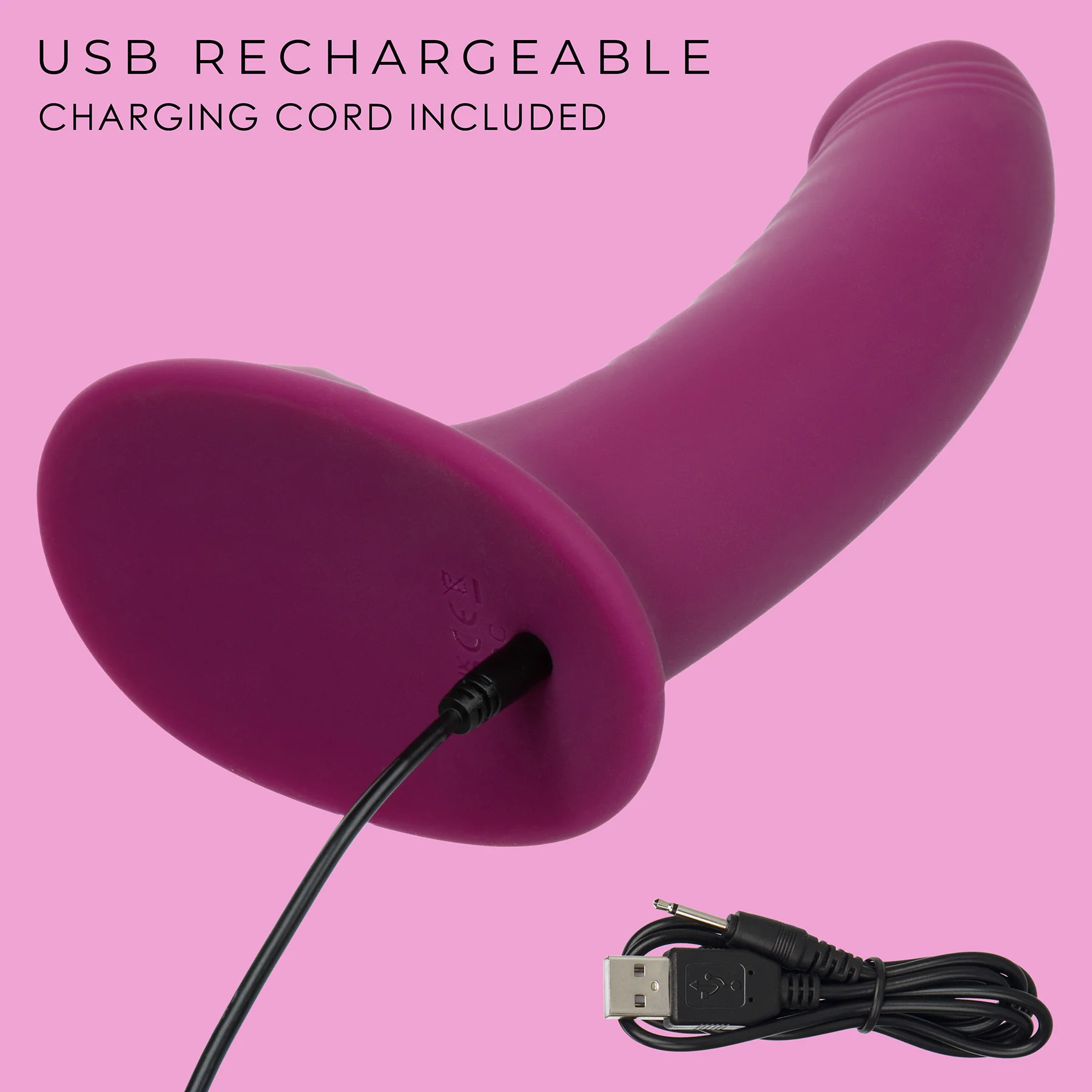 G-Ride™ Road Trip 5.75" Rechargeable Silicone Dual Stimulation Dildo - Image 6