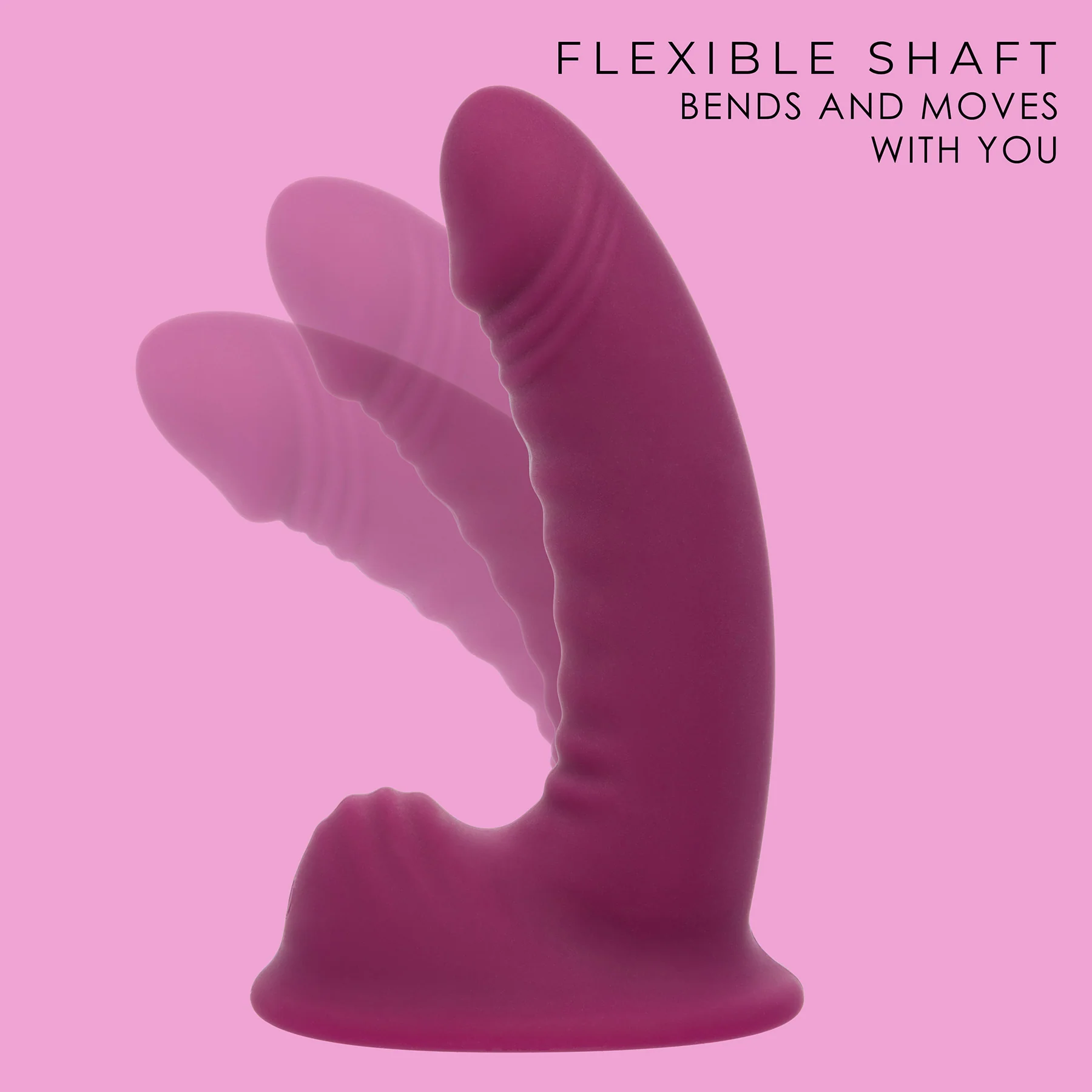 G-Ride™ Road Trip 5.75" Rechargeable Silicone Dual Stimulation Dildo - Image 7