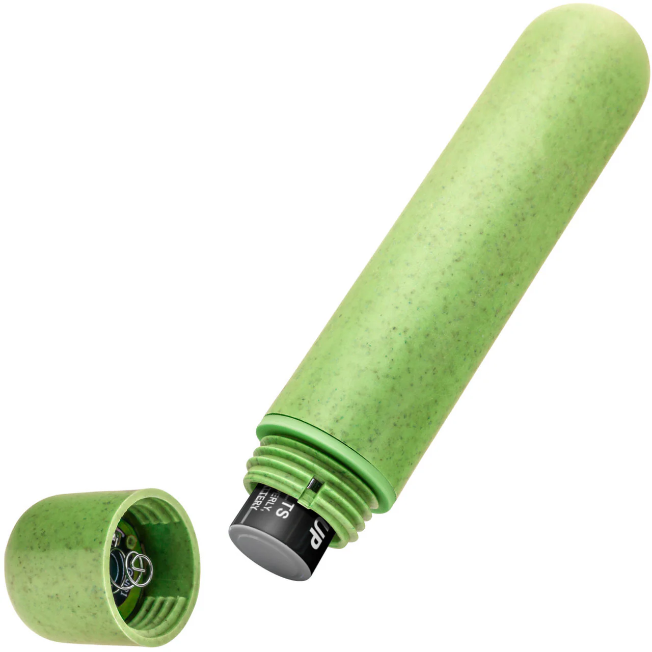 Gaia Eco Bullet Biodegradable & Recyclable Mini Vibrator By Blush Novelties - Green - Image 3