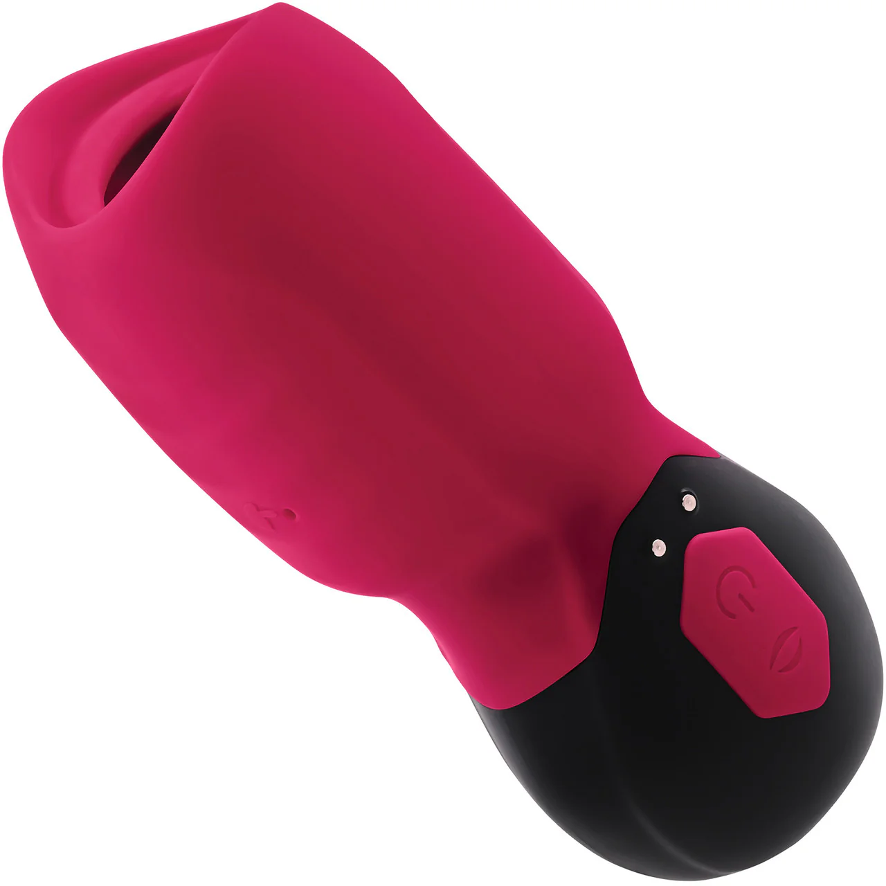 Gender X Body Kisses Rechargeable Silicone Vibrating Suction Massager - Red - Image 6